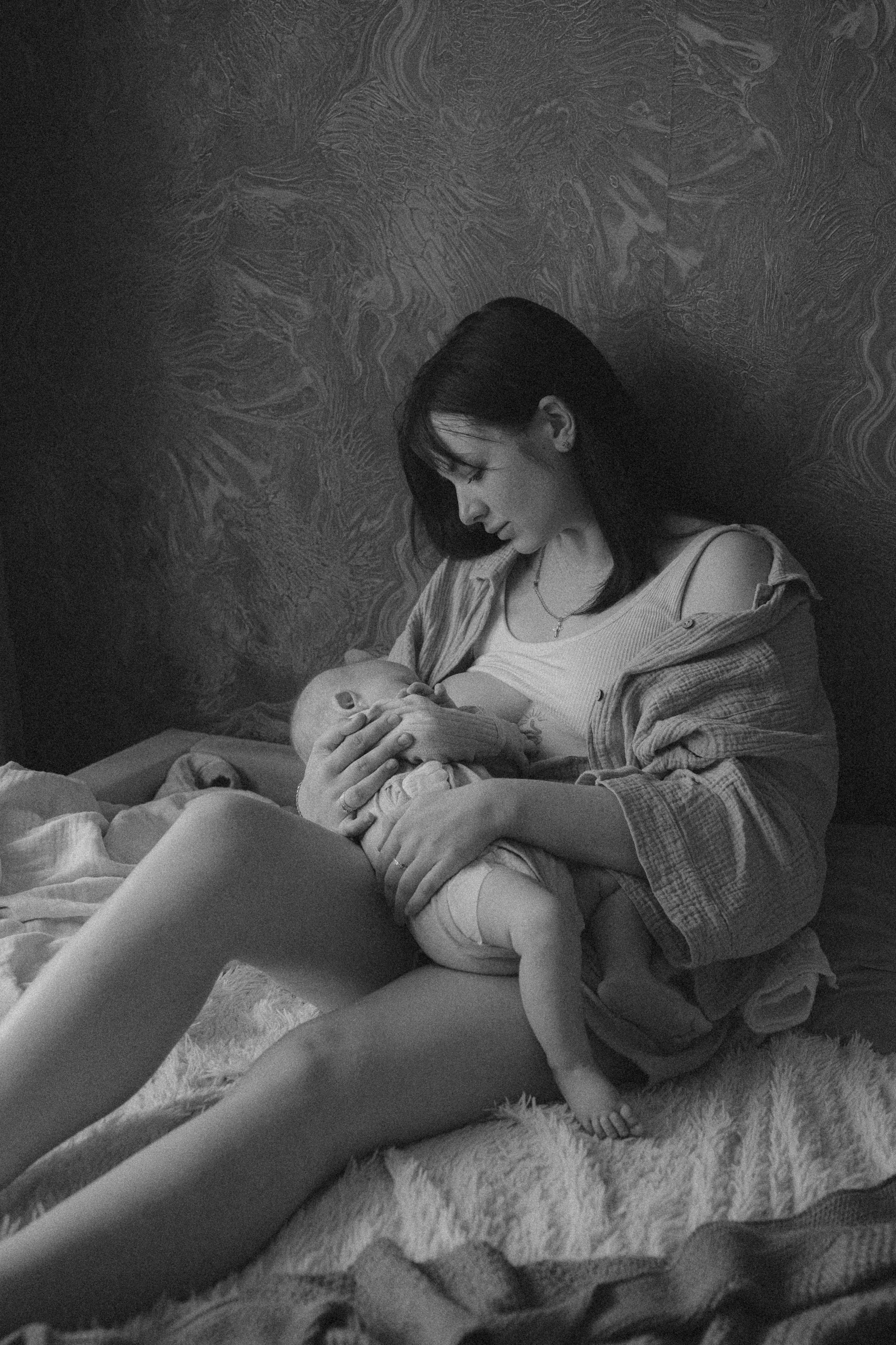 Саша, Лена и Федя. Семейный фотограф • Домашние съемки в Нижнем Новгороде