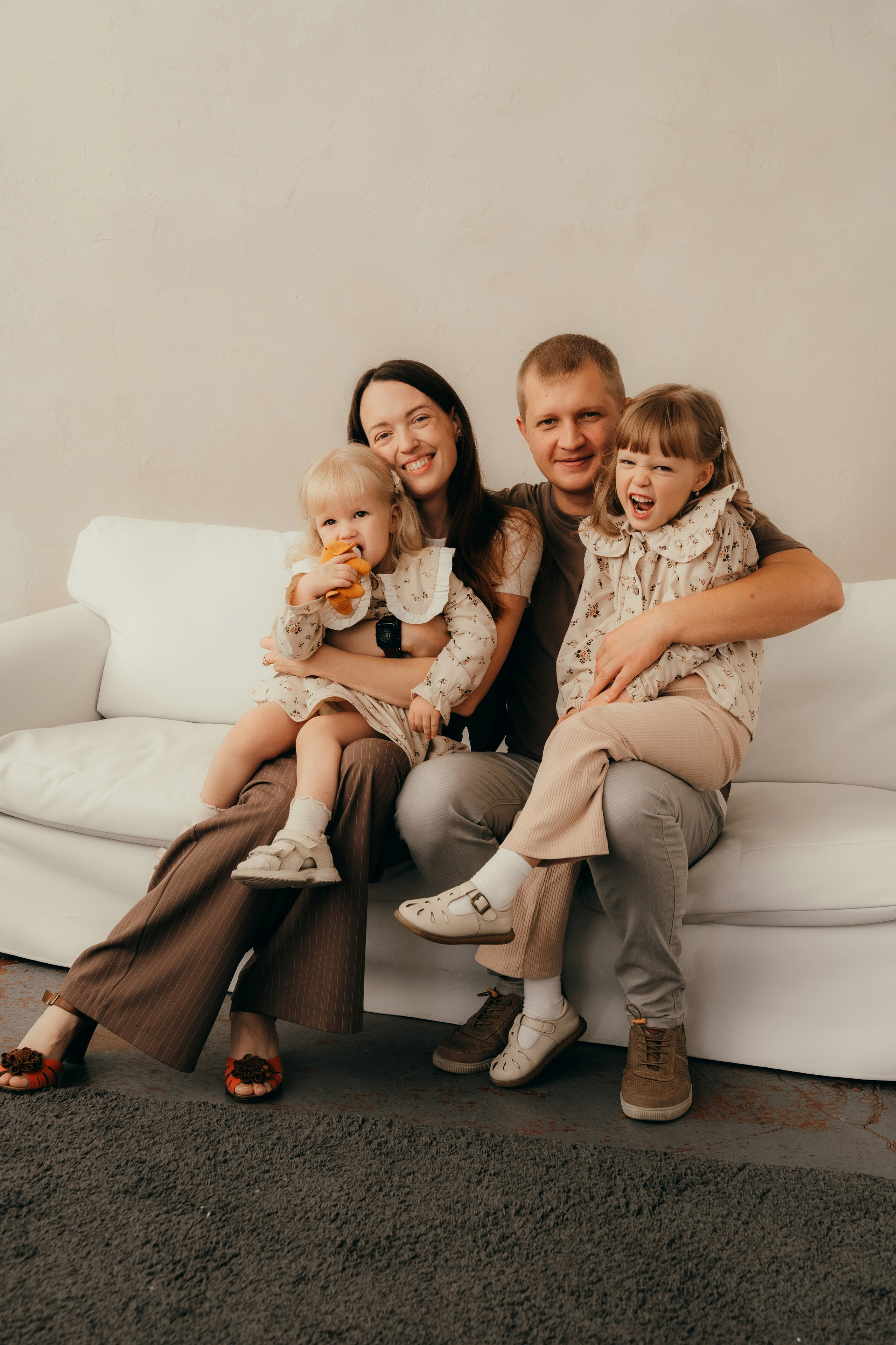 Большая семья. Семейный фотограф • Домашние съемки в Нижнем Новгороде