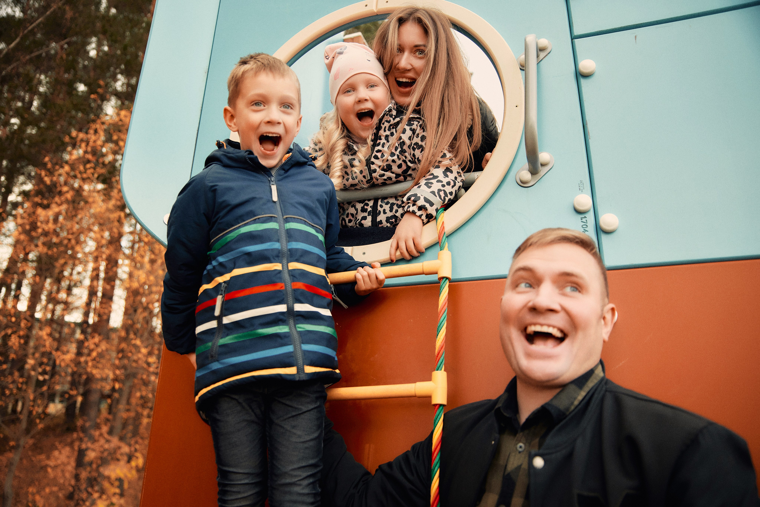 Лёня, Наташа, Матвей и Маша. Свадебный фотограф Чайковский