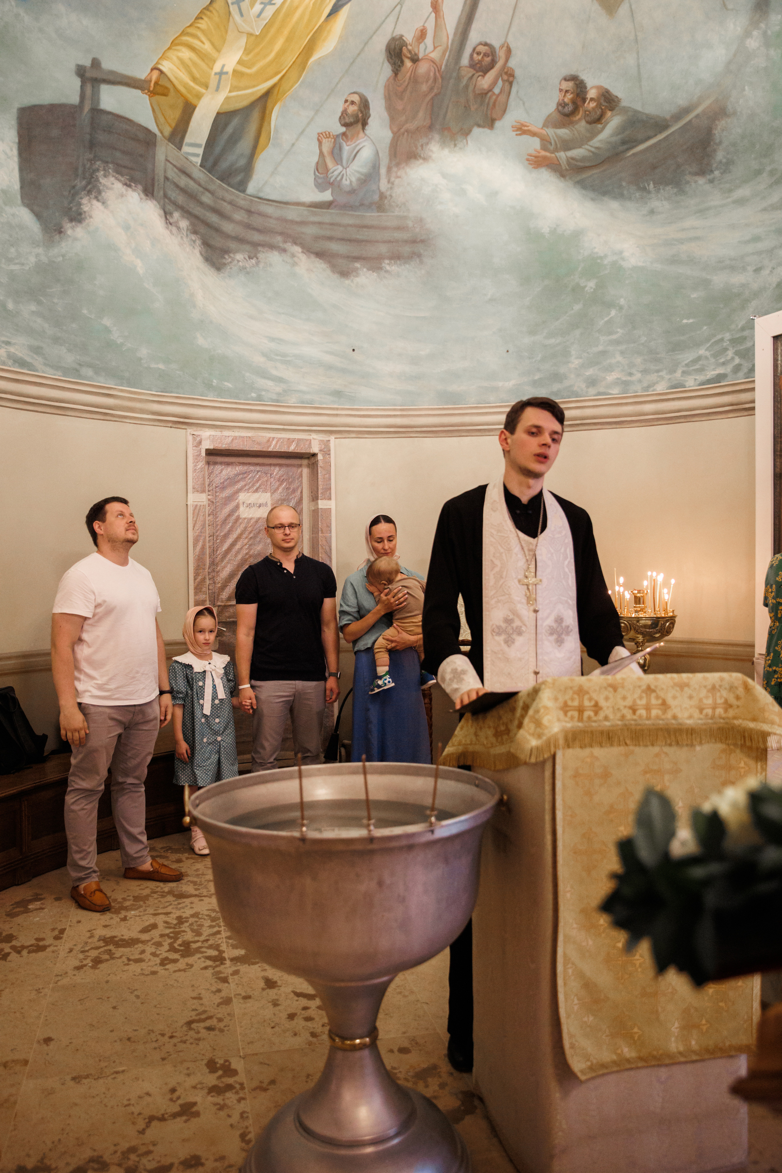Крещение. Леся Гаранина. Семейный фотограф/видеограф Москва и область
