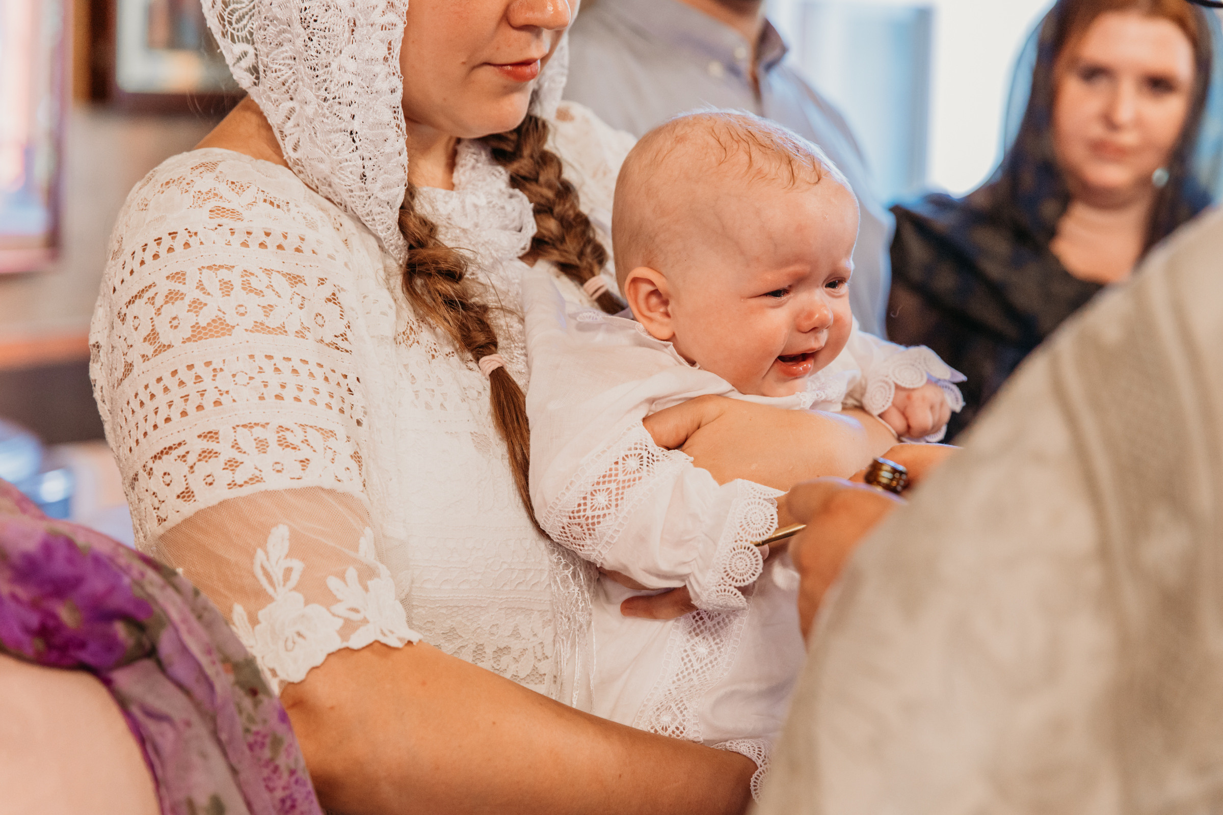 Крещение. Леся Гаранина. Семейный фотограф/видеограф Москва и область