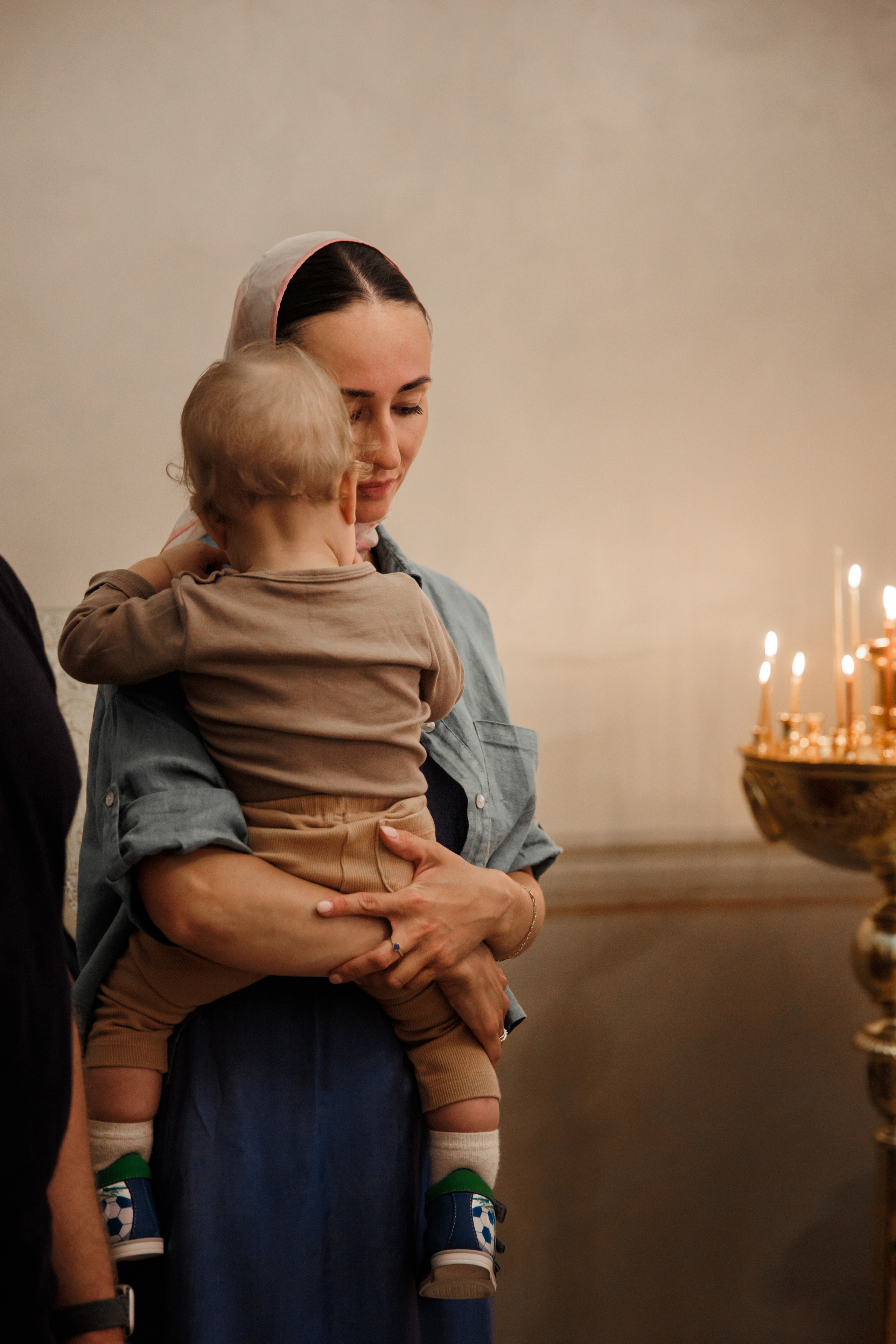 Крещение. Леся Гаранина. Семейный фотограф/видеограф Москва и область
