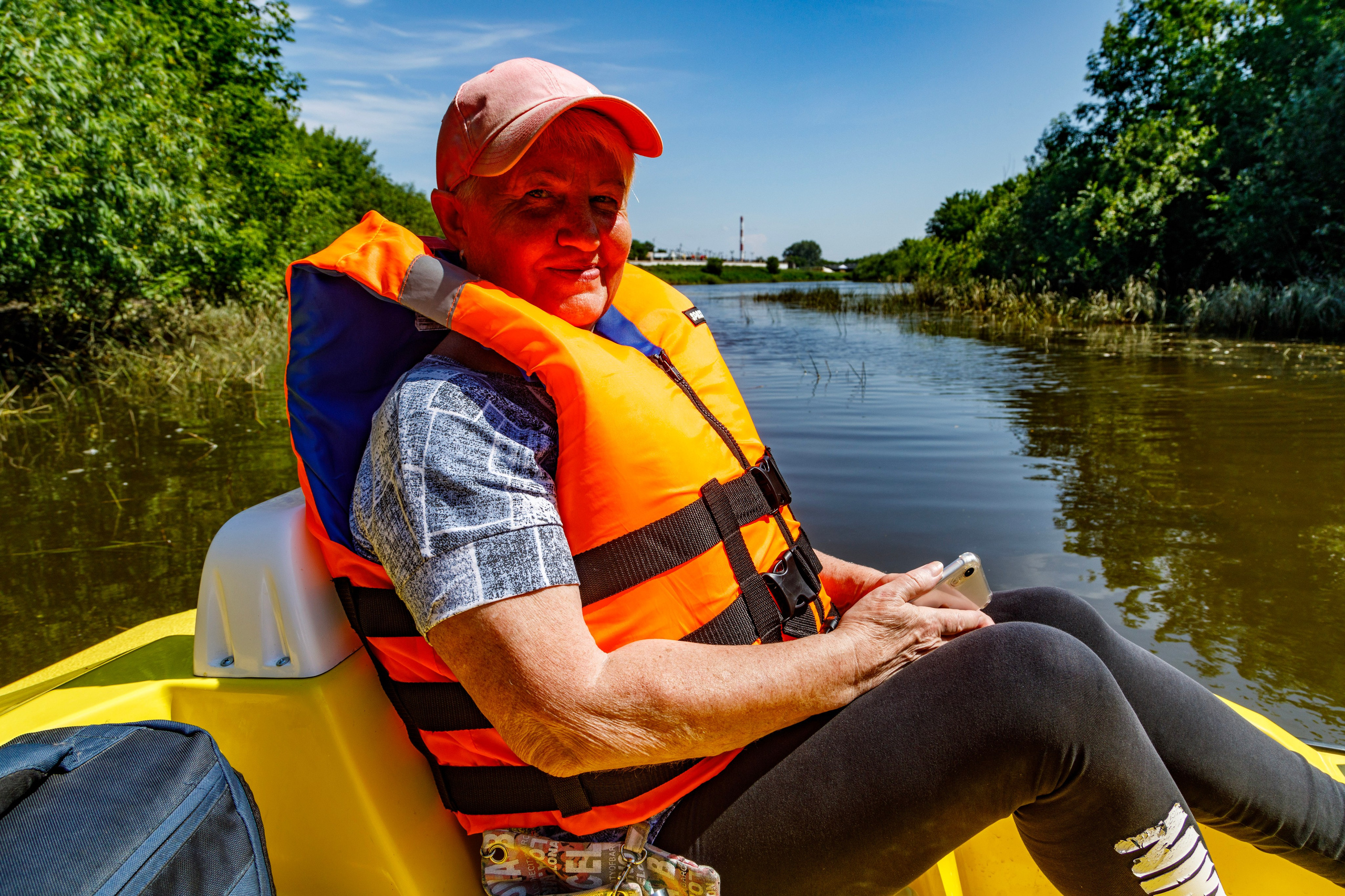 Прогулки по реке. Фотограф Андрей Гузеев