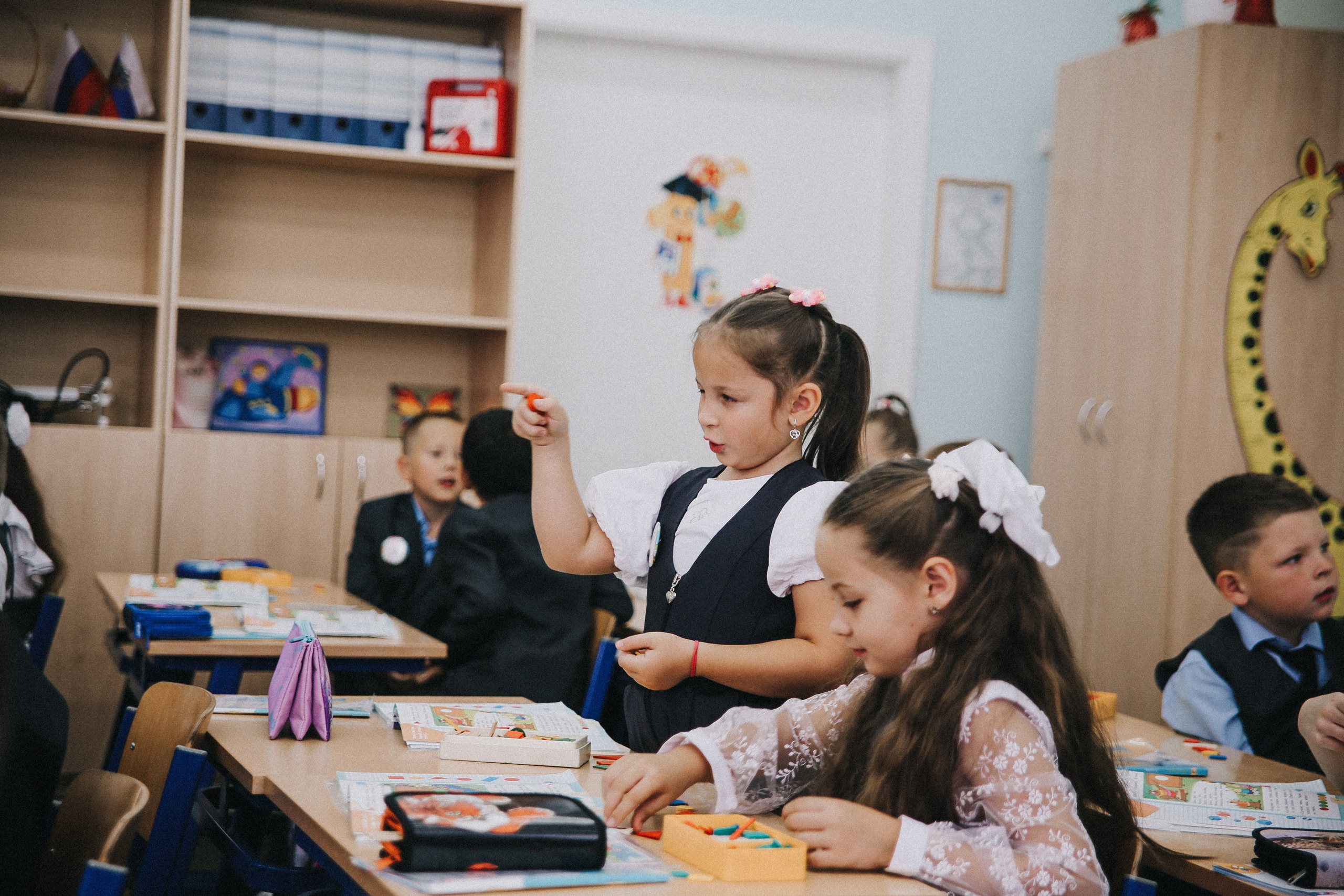 Первоклашки. Фотограф в Серпухове и Тарусе Ксения Царёва