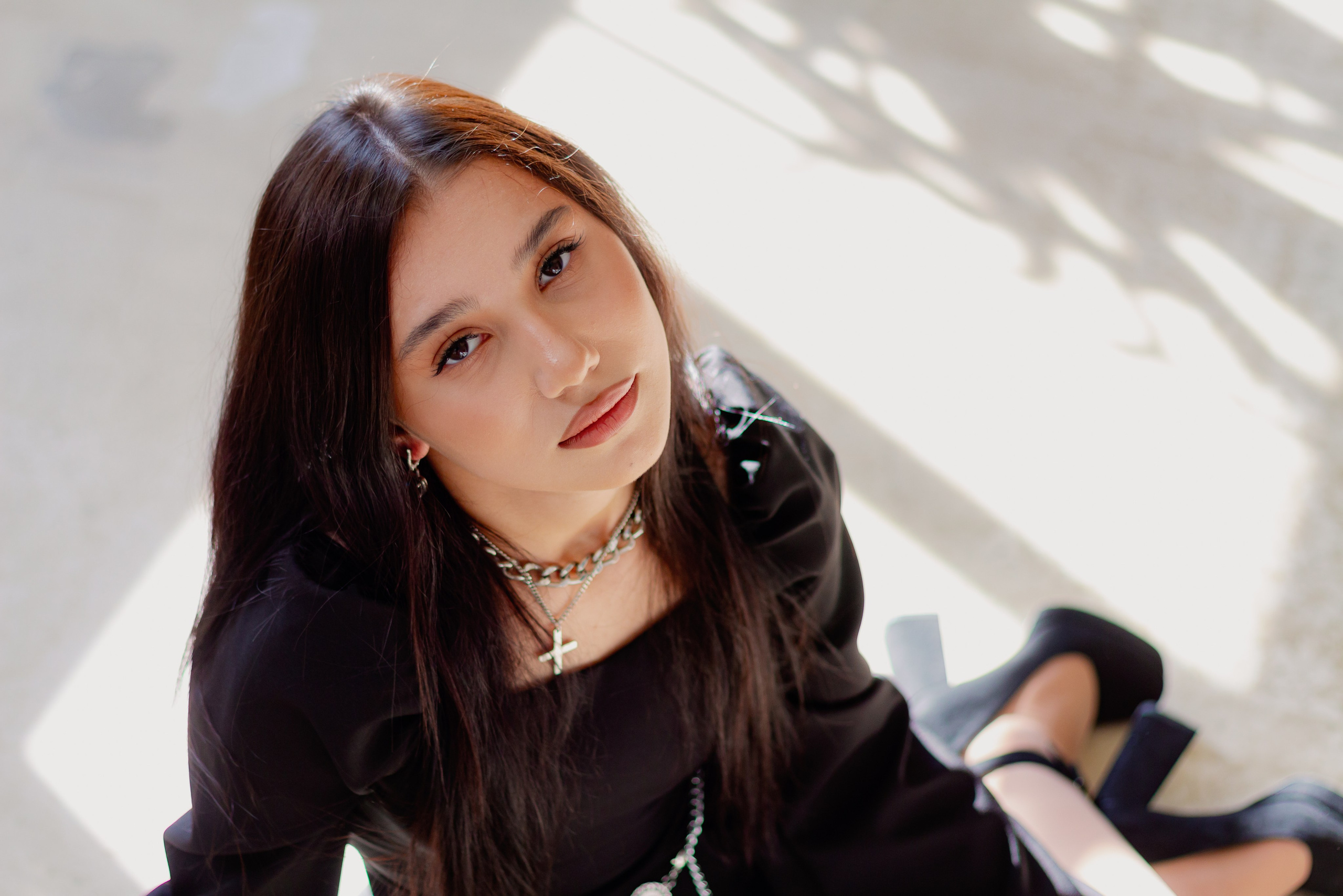 Эля и Лиза. Сёстры. Фотосессия в студии, Екатеринбург. Фотограф в Екатеринбурге Пойгина Елена