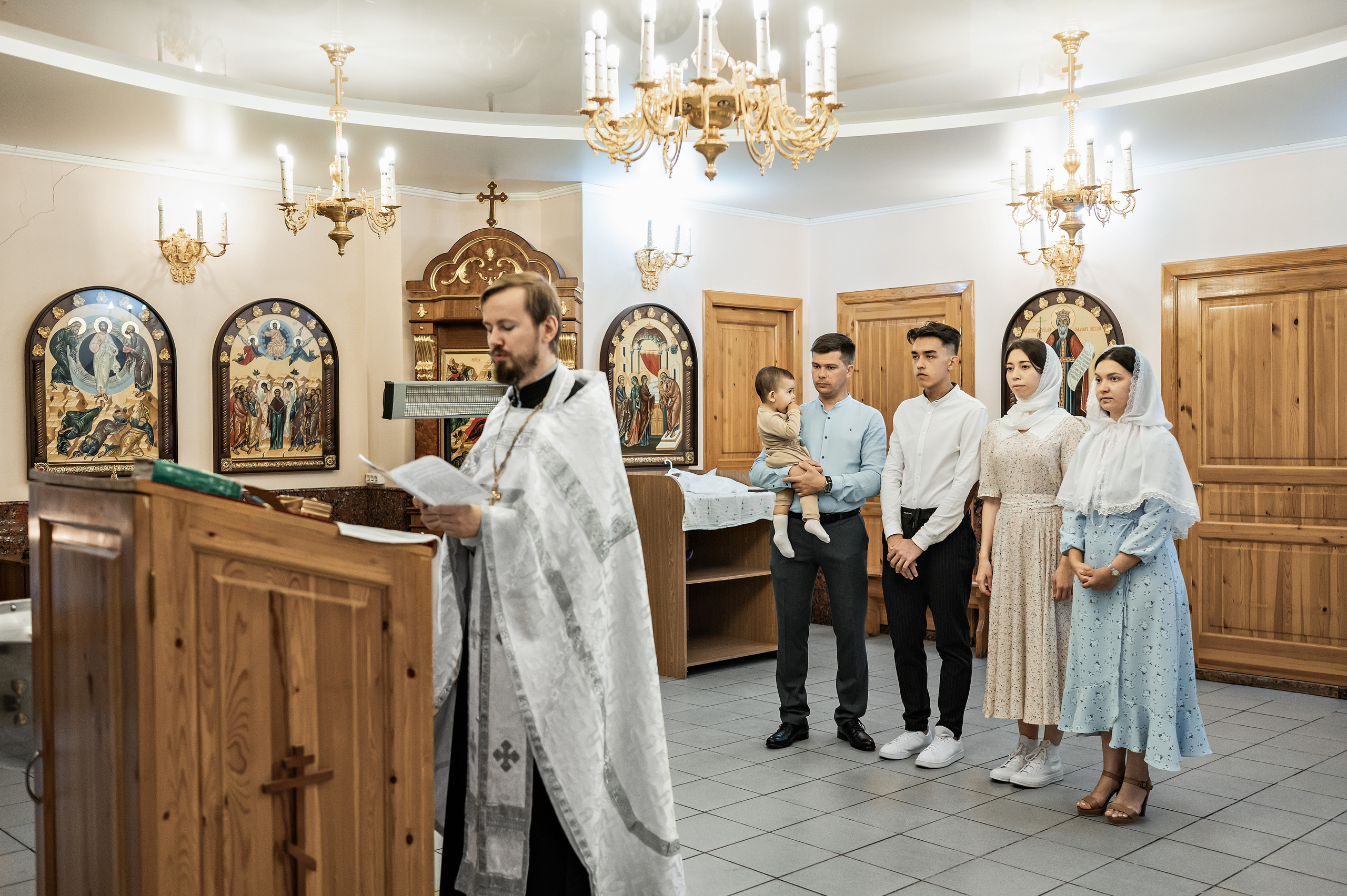 Храм Сергия Радонежского, п.Ростоши. Церковный фотограф на Таинство Крещения и Венчания в Оренбурге и Оренбургской области Екатерина Белкина