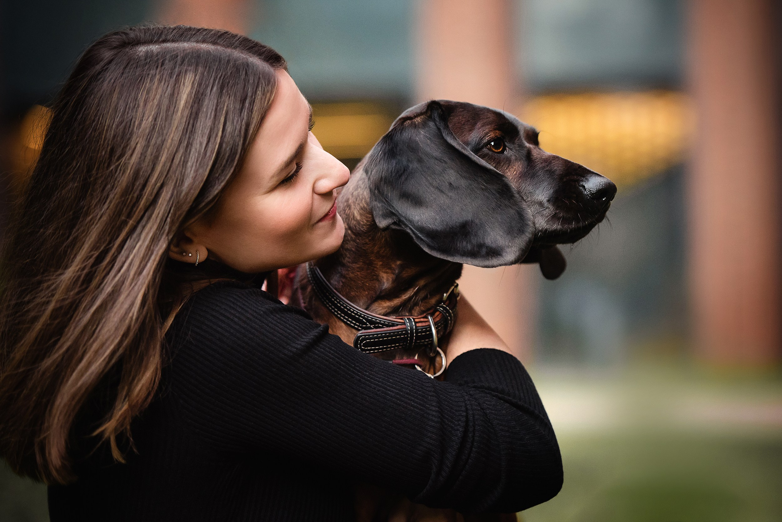 Катя, Дима и Дакота. Городская Love Story. Семейный Фотограф в Москве Ирина Хохлова