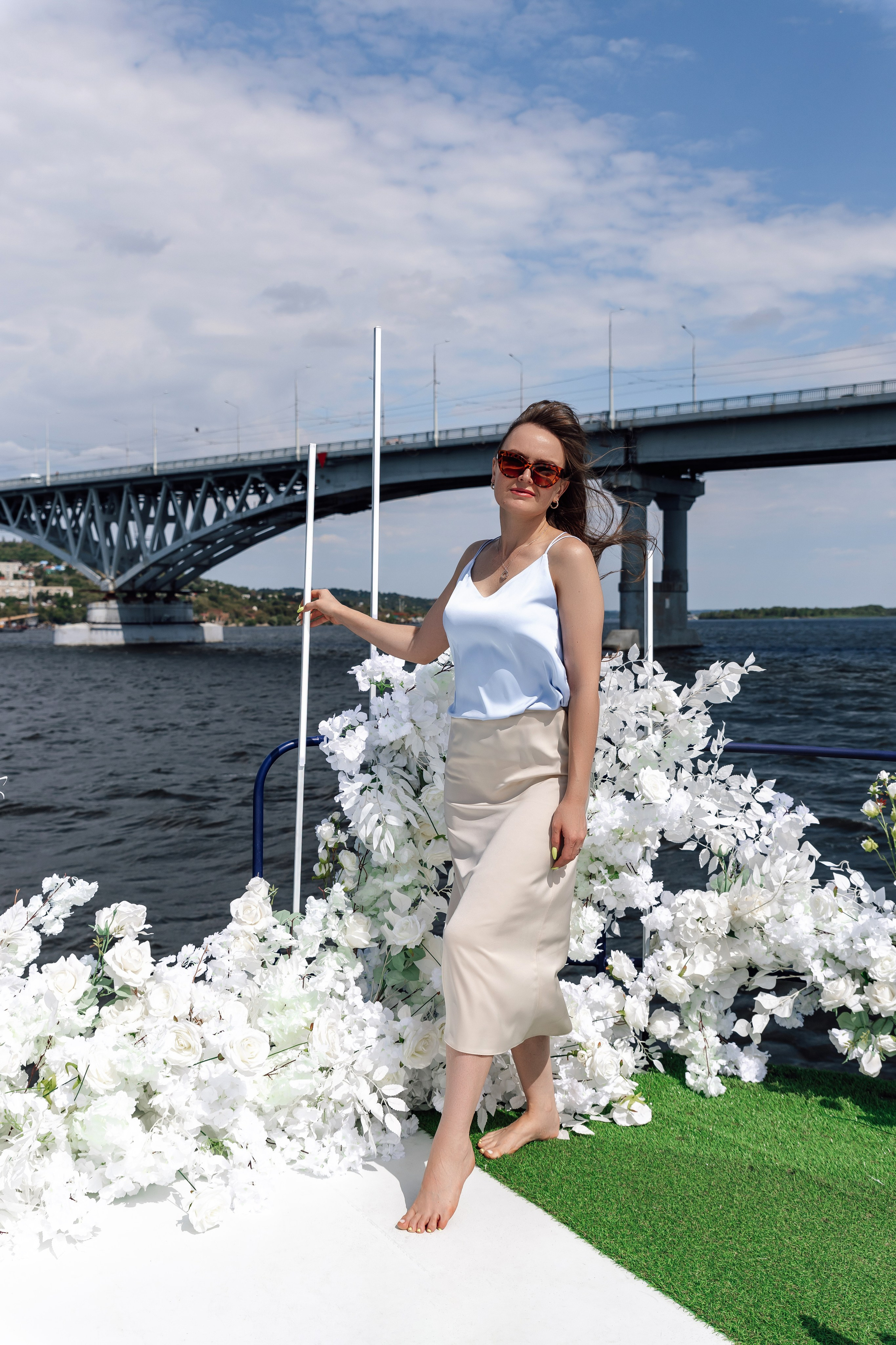 Александра и Геннадий. Яхта. Свадебный фотограф в Саратове