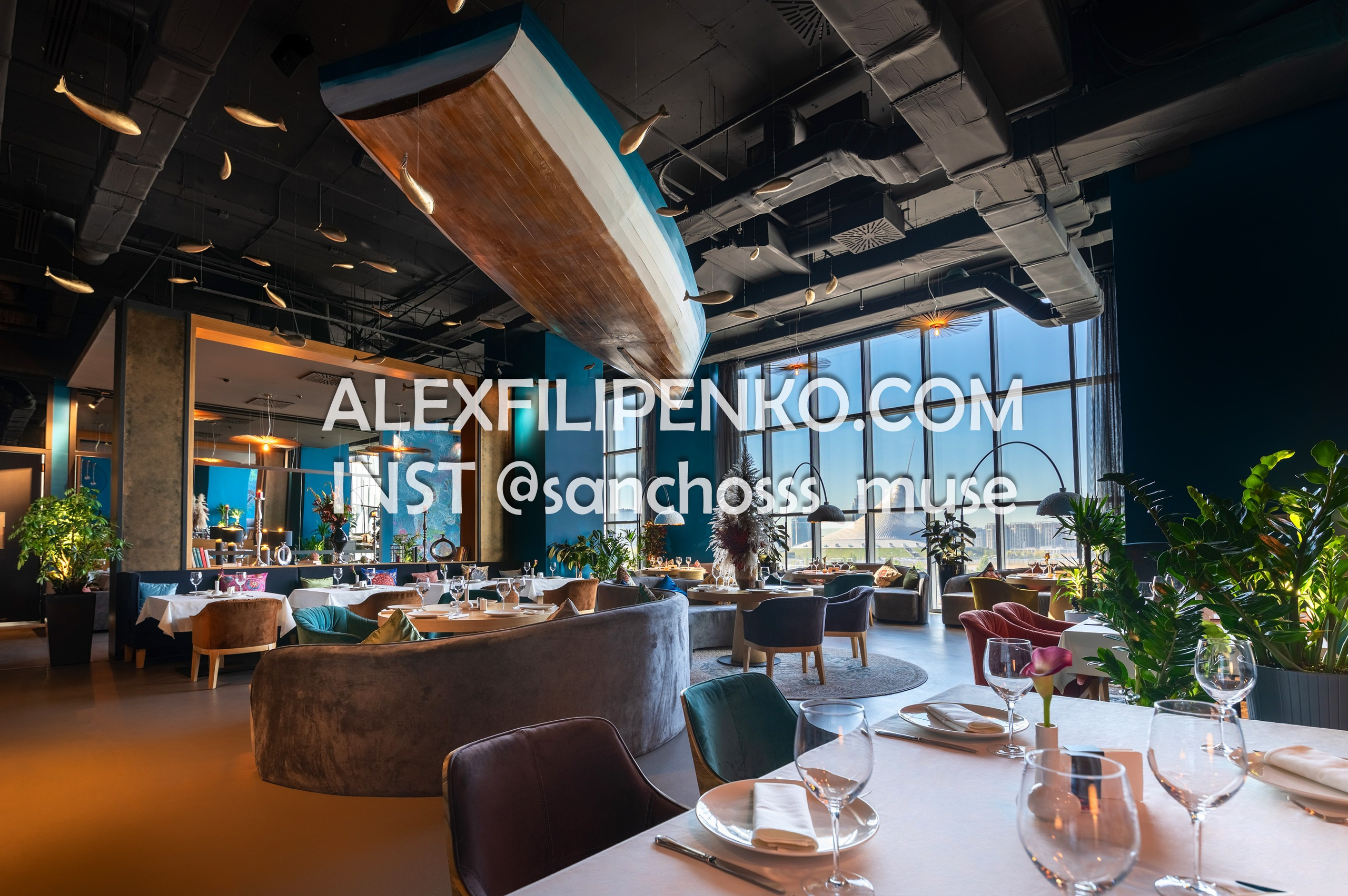 Ресторан Once. Фотограф интерьера недвижимости и архитектуры в Астане