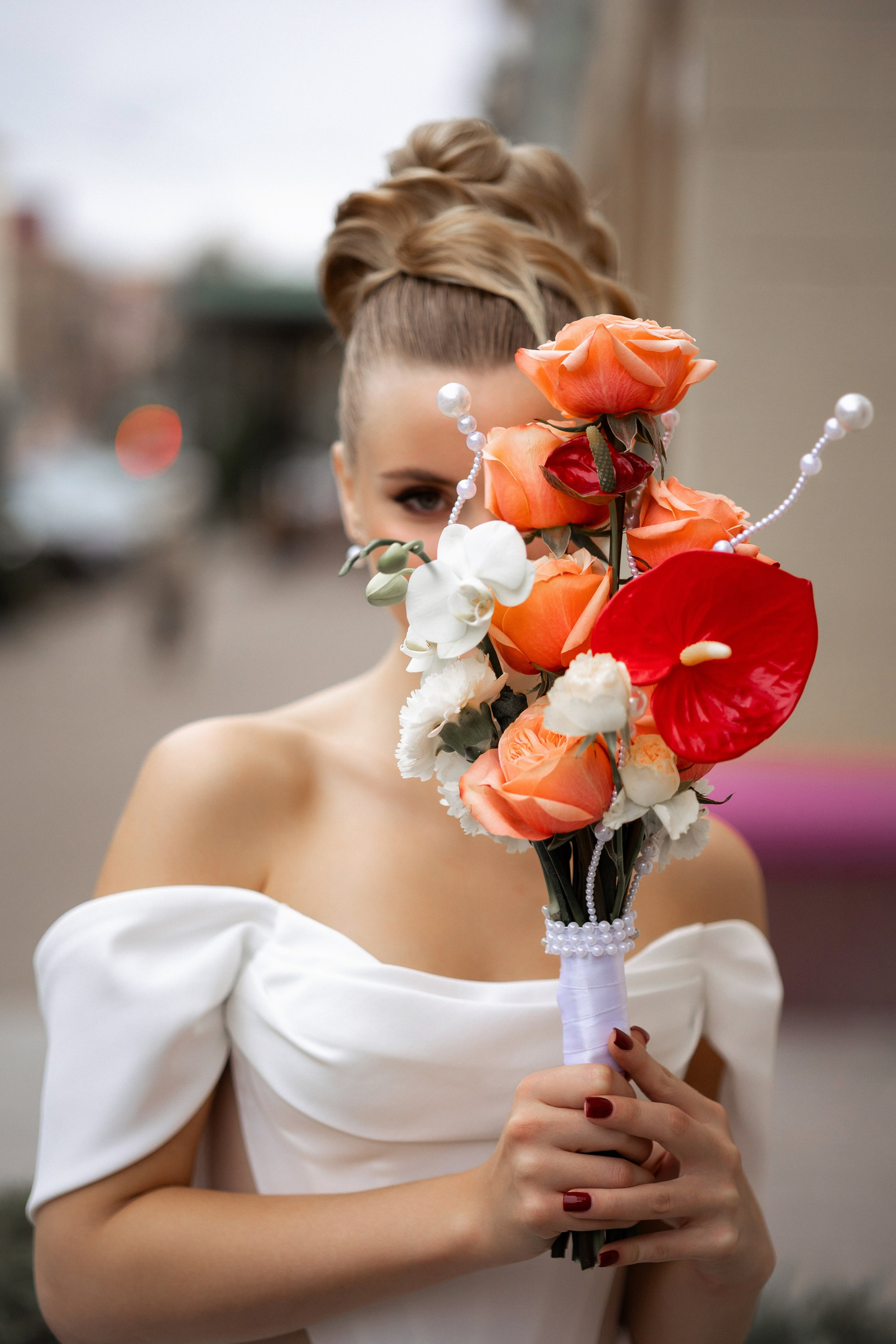 Локация отель Акрон платья салон Свадебный Мир модель Арина. Свадебный и семейный фотограф Татьяна Ласкина в Великом Новгороде