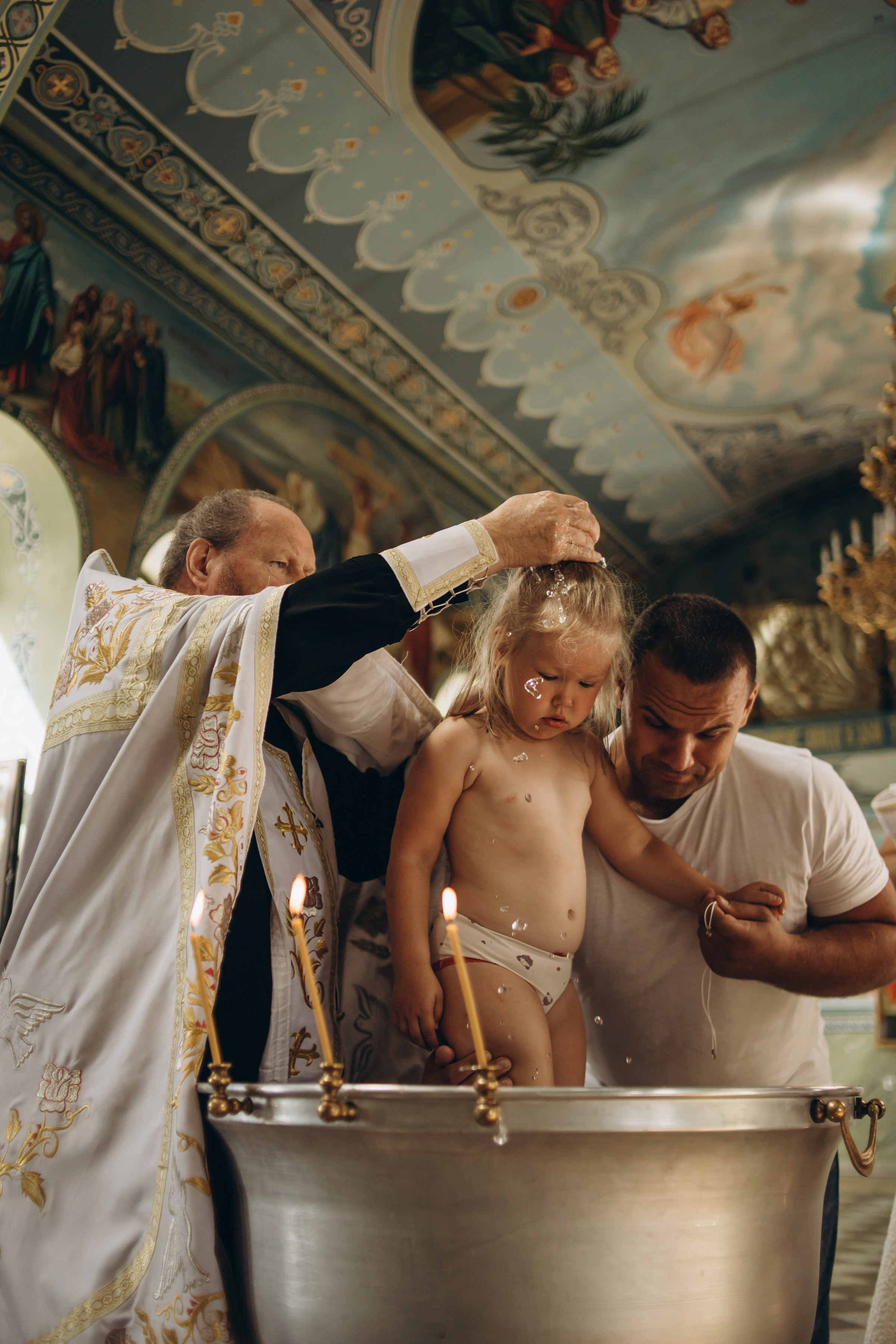 Крещение Варвары и Елизаветы. Семейный фотограф в Волгодонске Краченцева Анна