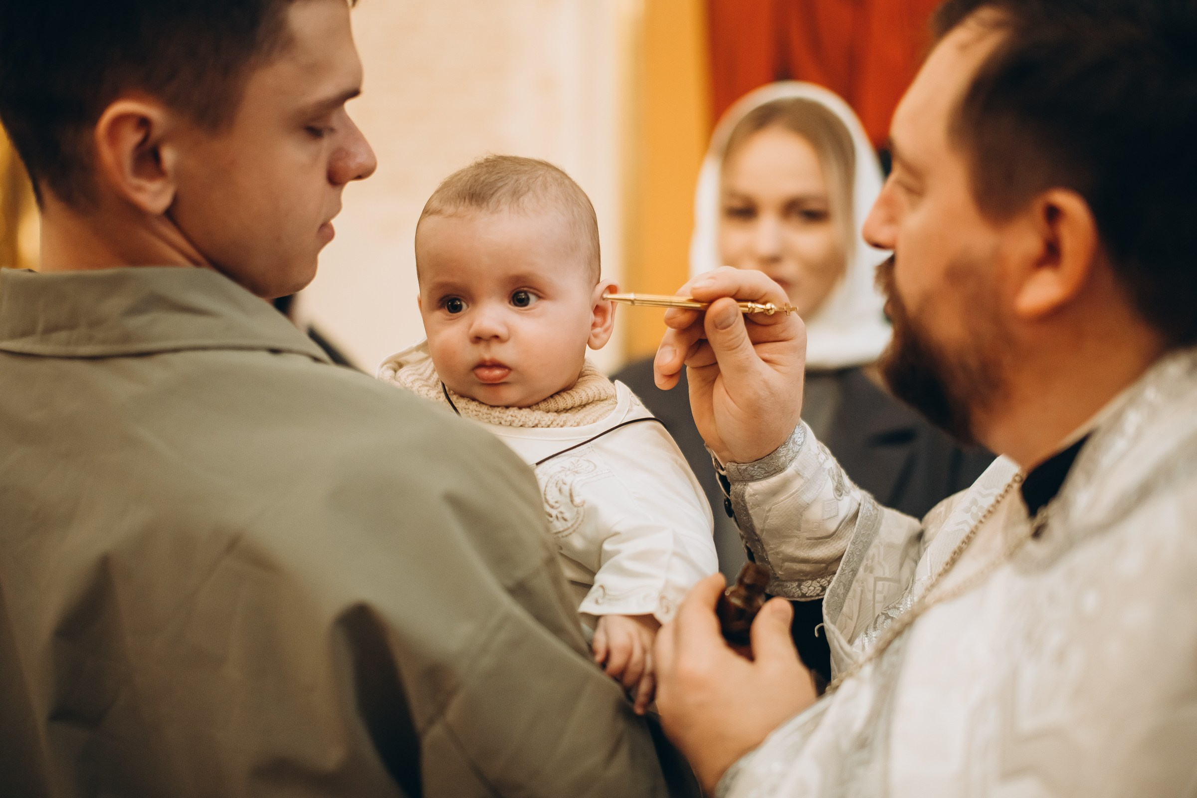 Крещение Макса. Семейный фотограф в Волгодонске Краченцева Анна