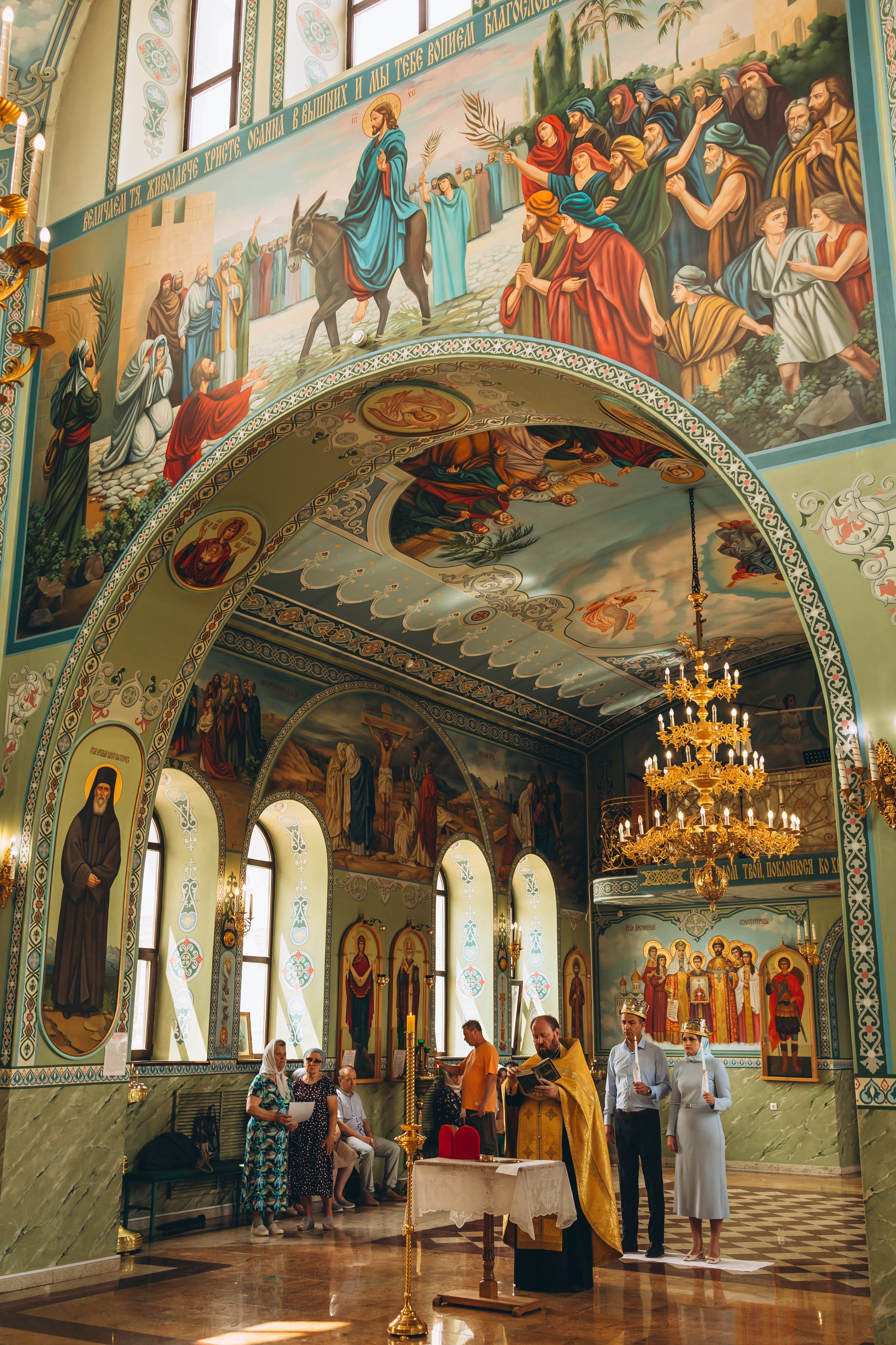 Венчание Александра и Юлии. Семейный фотограф в Волгодонске Краченцева Анна