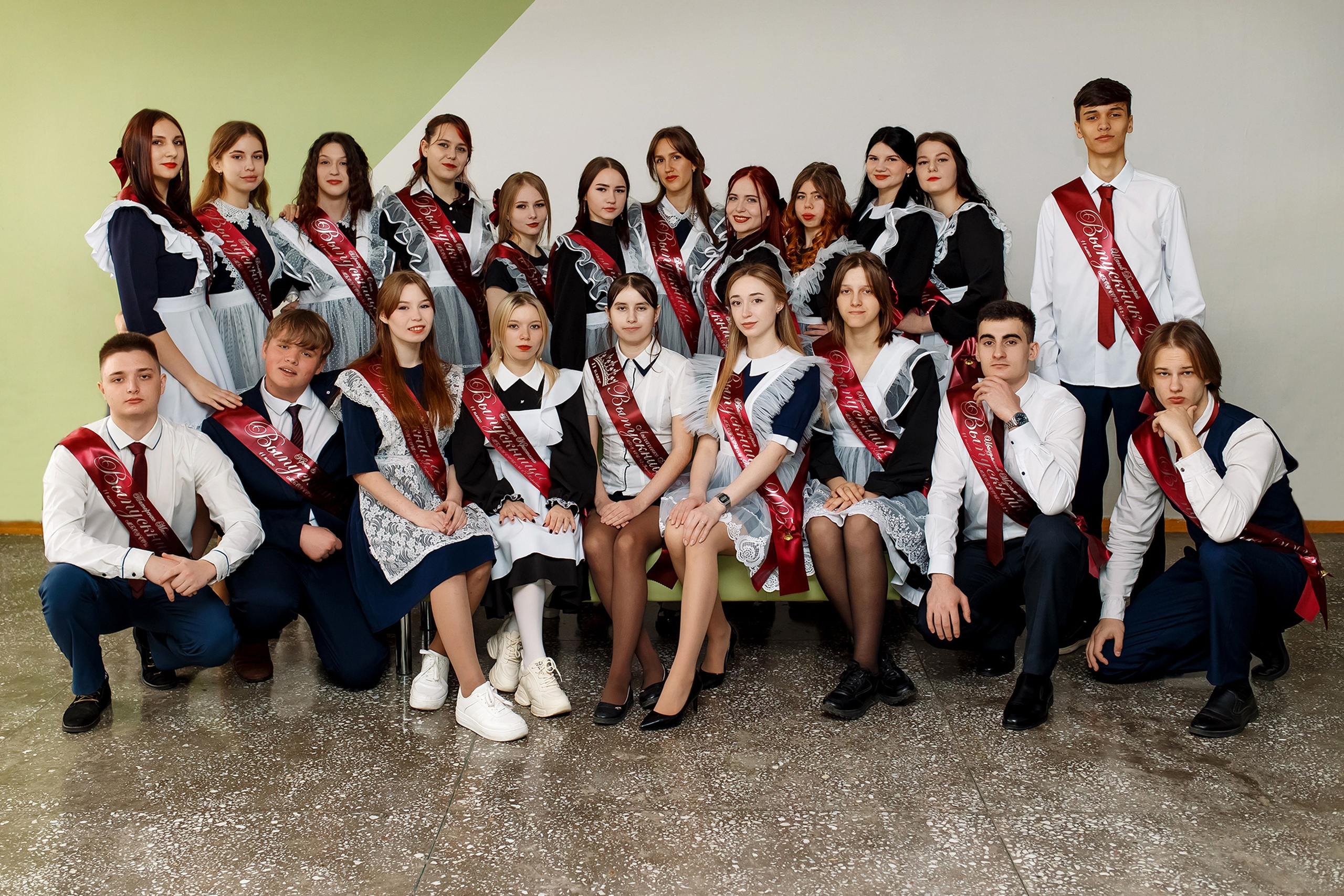 11 класс с. Барабаш. Фотограф Любовь Корниенко, Примоский край