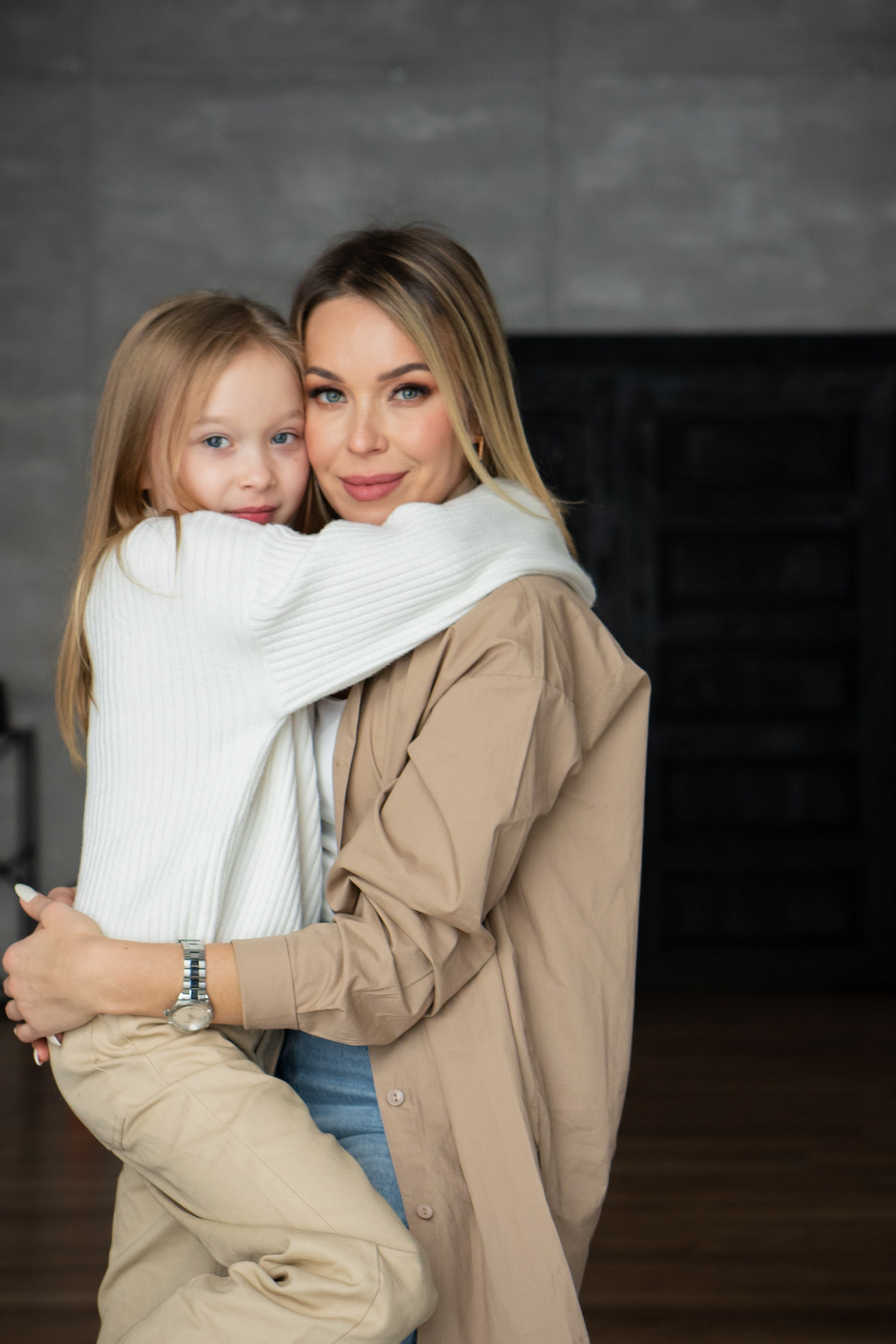 Семья К. Новогодняя история в студии. Фотограф Ольга Игорева