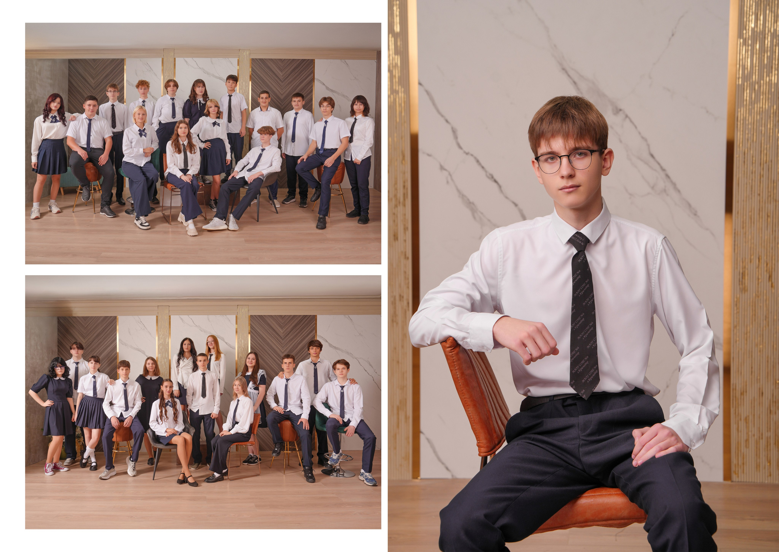 ШКОЛА 6-9Б. Красивый выпускной альбом в Краснодаре