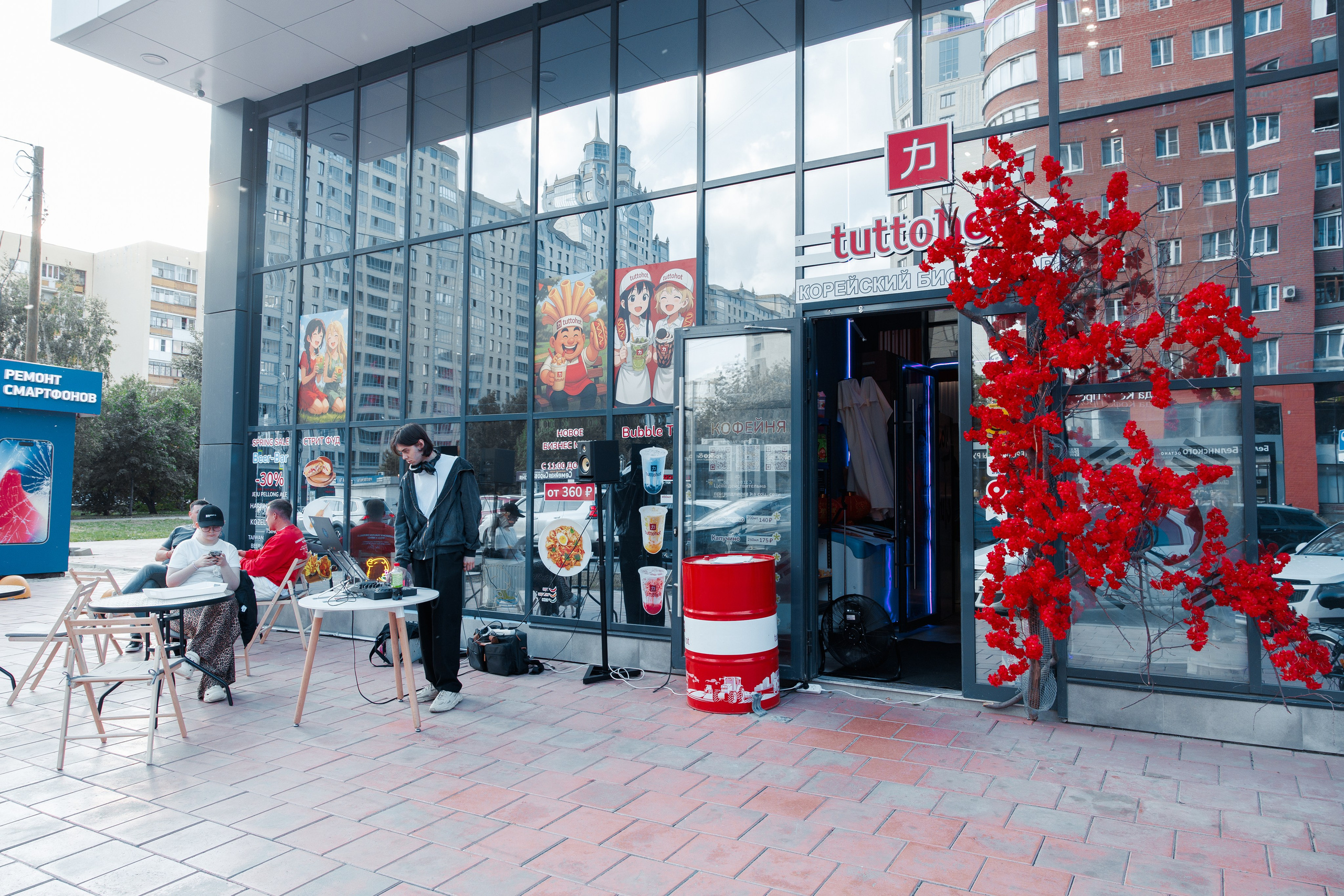 Tuttohot открытие летней веранды. Дацук Анна Фотограф из Екатеринбурга