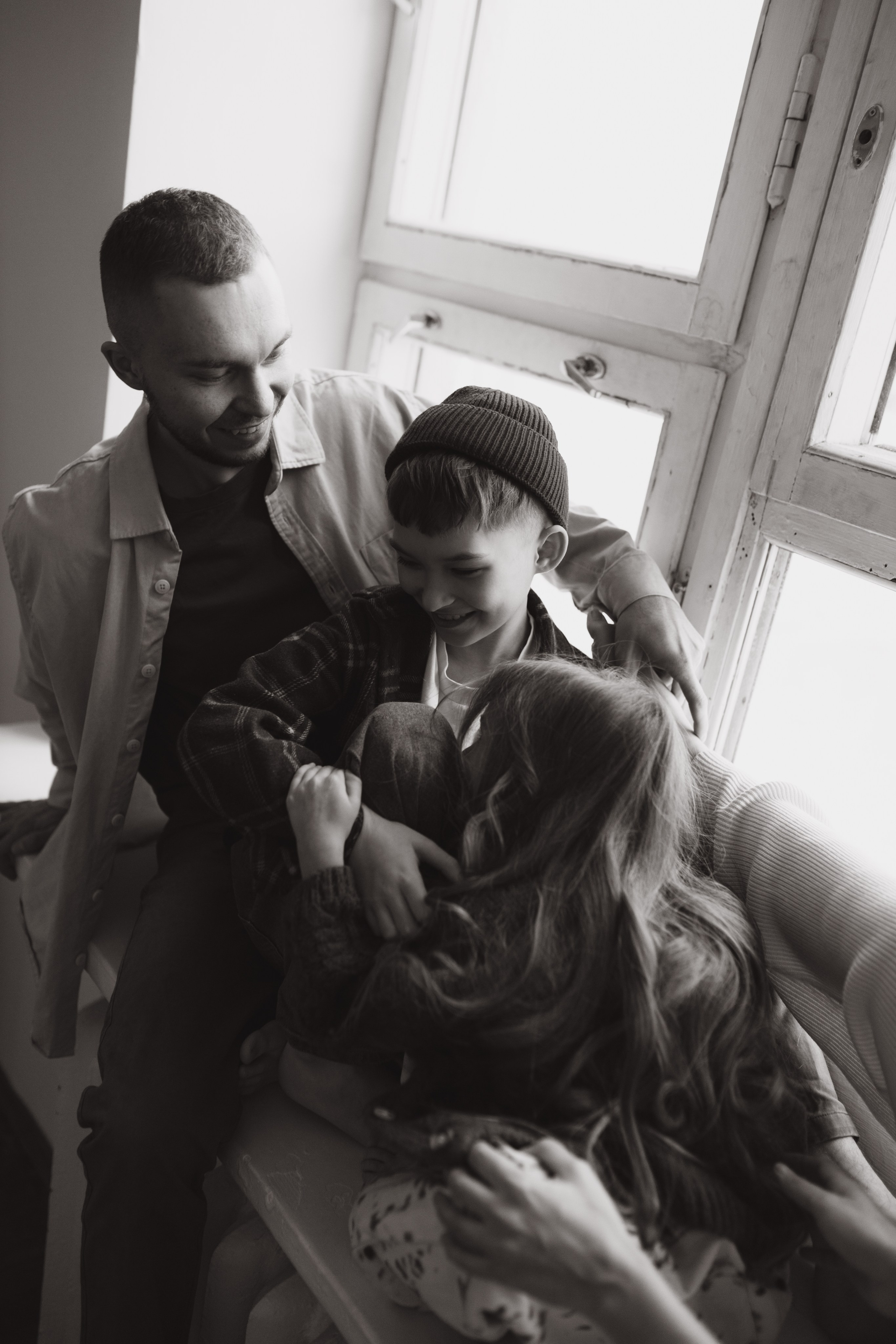 Настя, Сергей, Сава и Марьяна. Семейный и свадебный фотограф в Москве и Зеленограде Марина Малярова