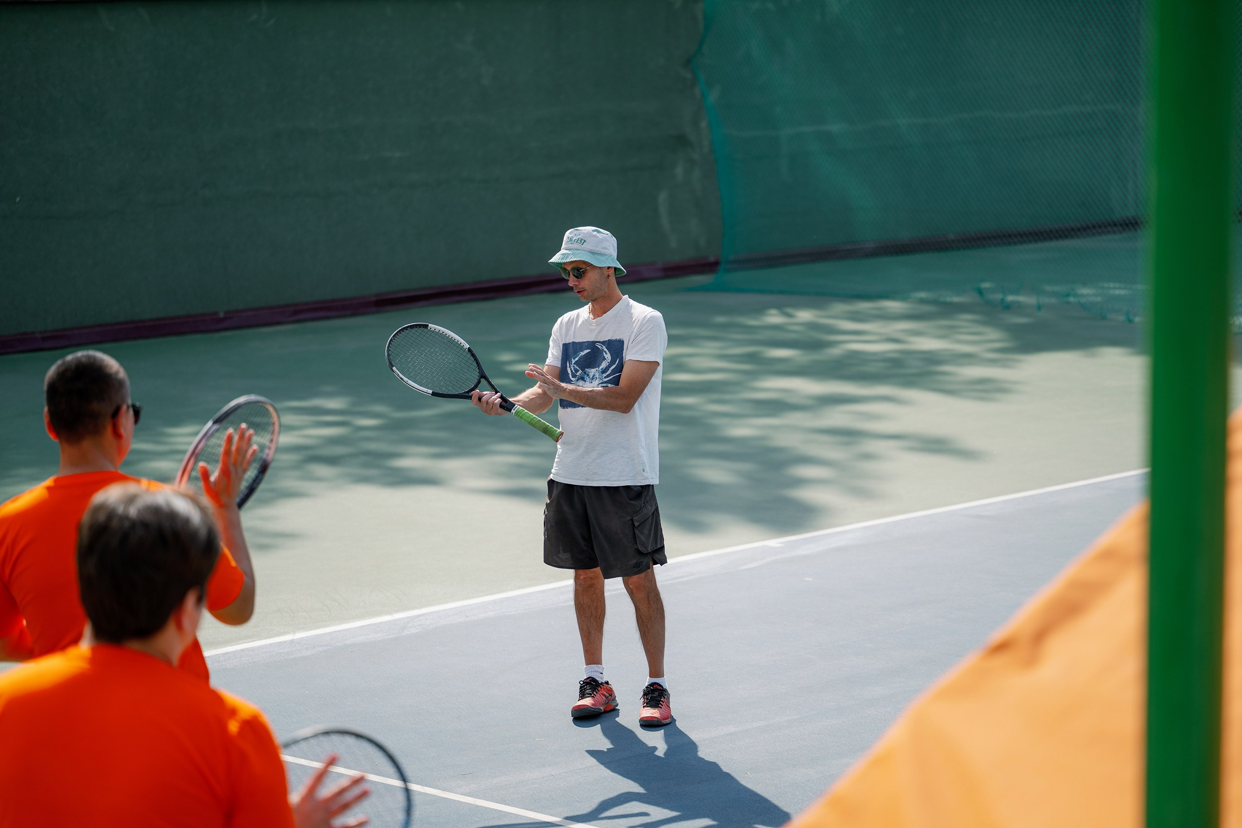 Конференция/Игра в тенис — BakoTech&Cloudfire. Фотограф в Алматы — Алексей Коньков | Репортаж, свадьбы, портреты