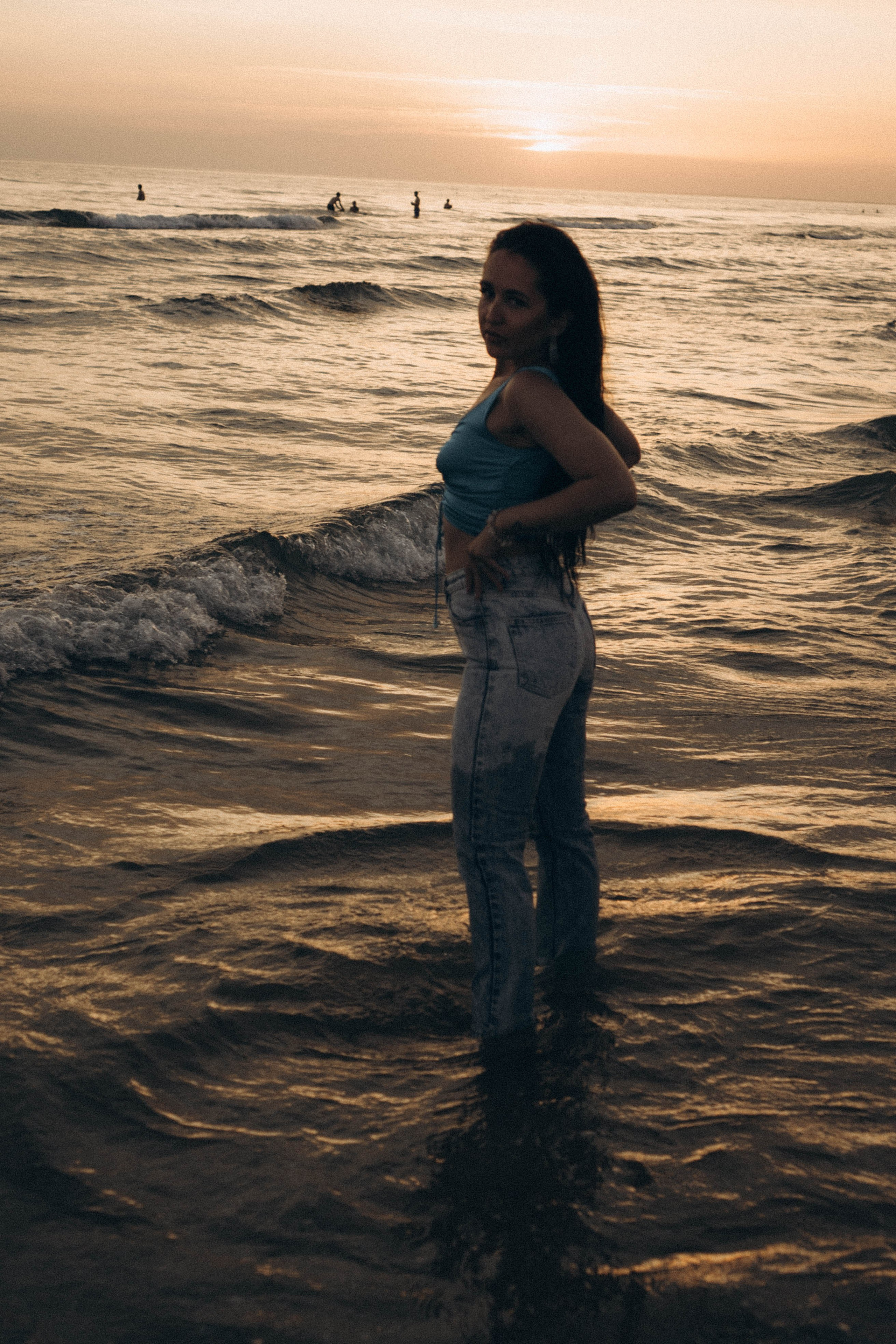 Июльский вечер на берегу черного моря. Профессиональный фотограф, Санкт-Петербург — Виктория Богомолова