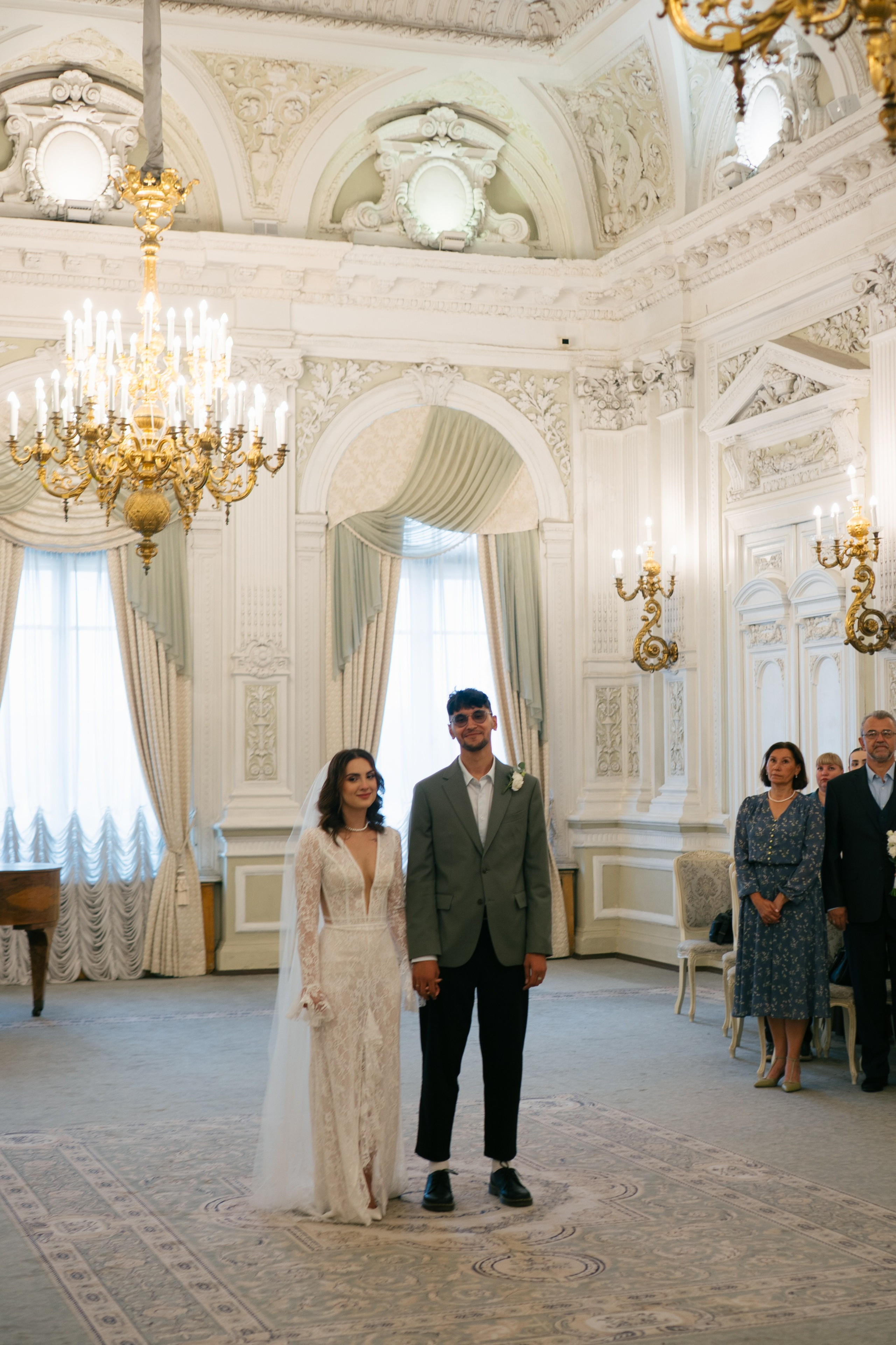 СВАДЕБНАЯ СЬЕМКА В ПЕРВОМ ДВОРЦЕ БРАКОСОЧЕТАНИЯ. Профессиональный фотограф, Санкт-Петербург — Виктория Богомолова