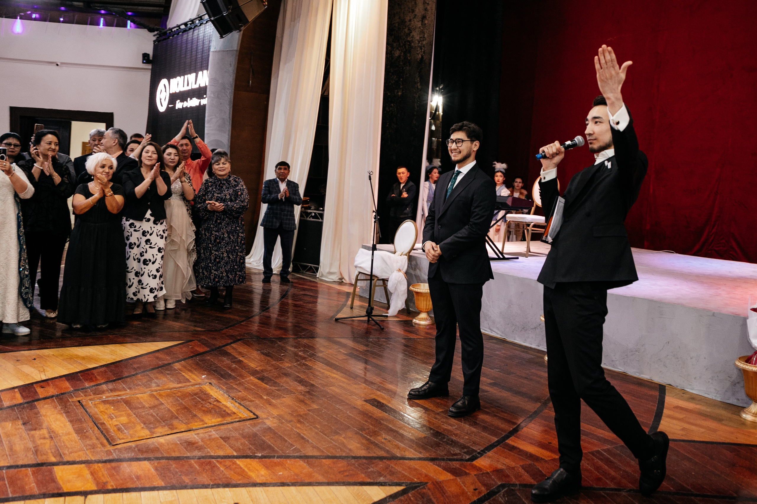 Свадебный банкет Абылайхан и Меруерт. Akkanatart.kz