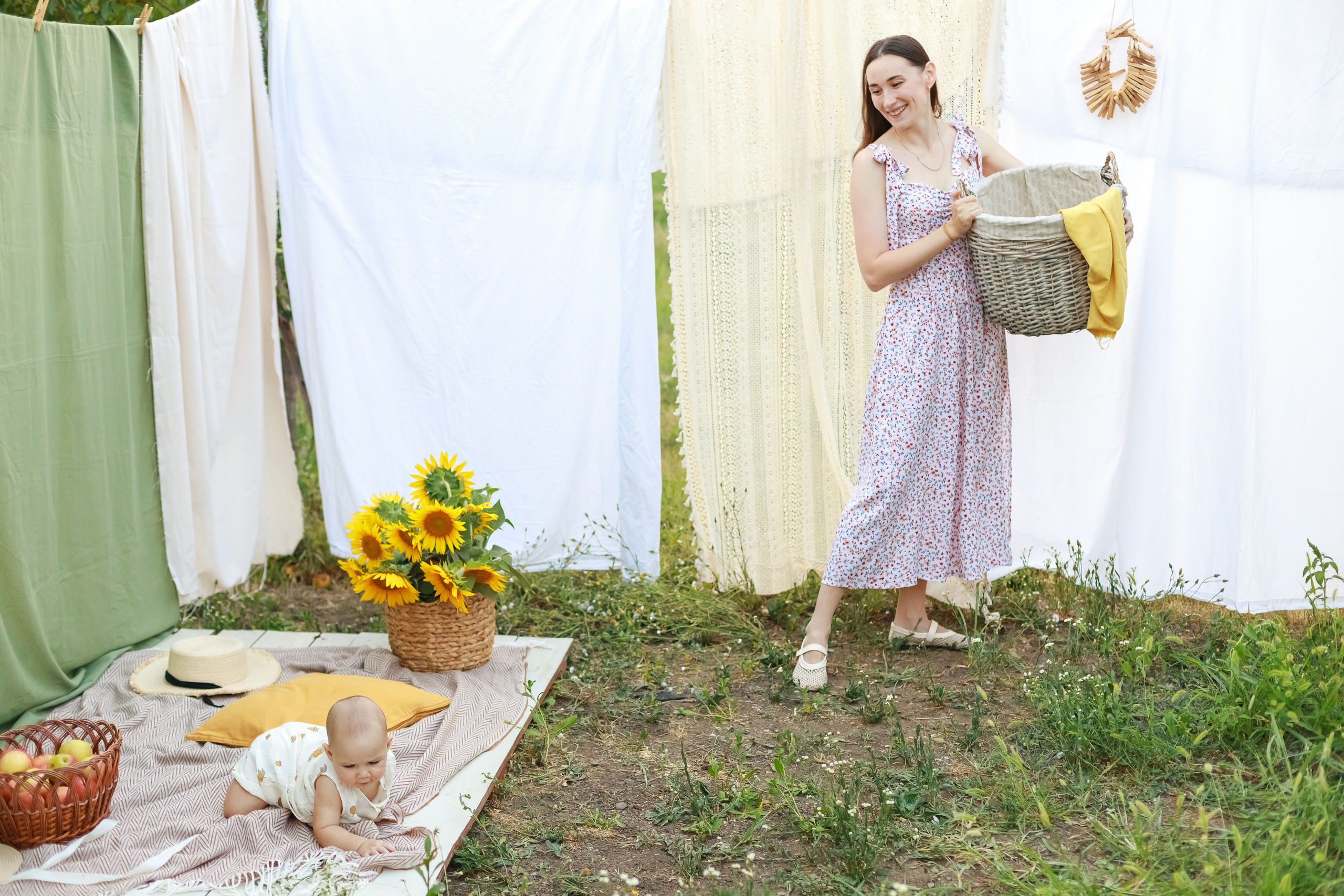 Стирка. Детский и семейный фотограф в Краснодаре Альбина Морозова
