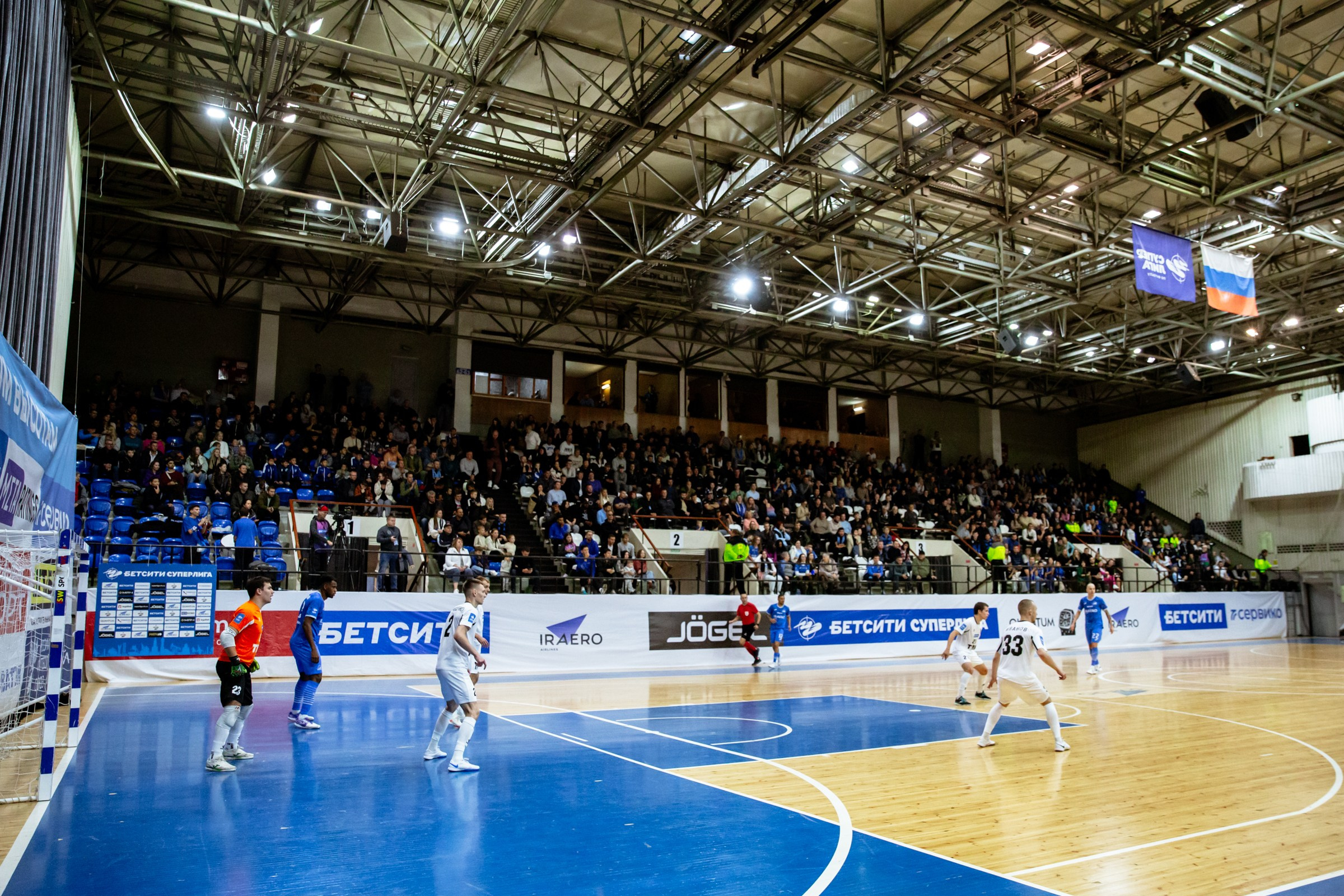 БЕТСИТИ Суперлига по футзалу | ИрАэро — Синара | 11.10.25. Фотограф в Иркутске Евгения Айвазова