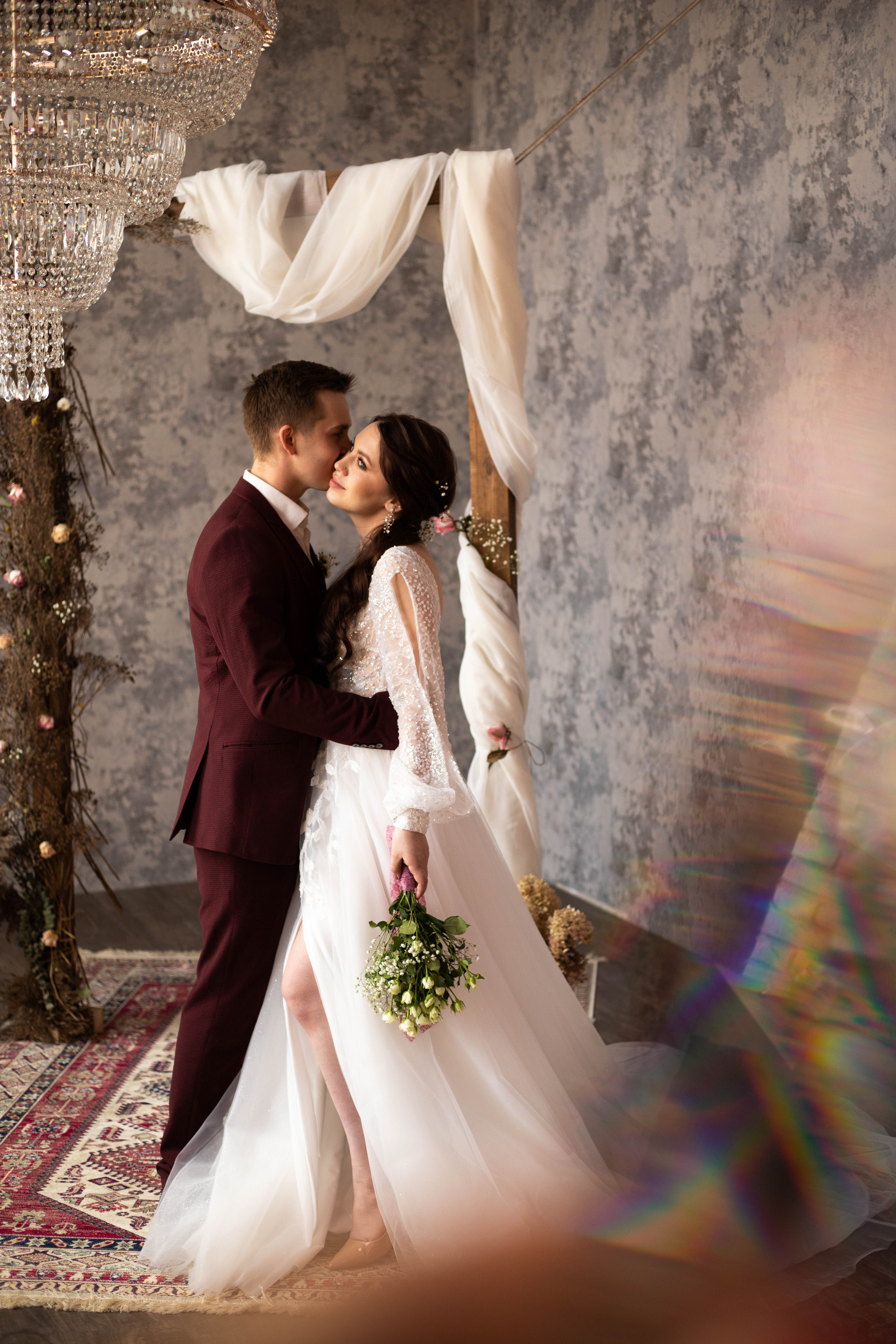 Свадьба в студии «Бруклин». Семейный и женский фотограф Кемерово Мария Степ