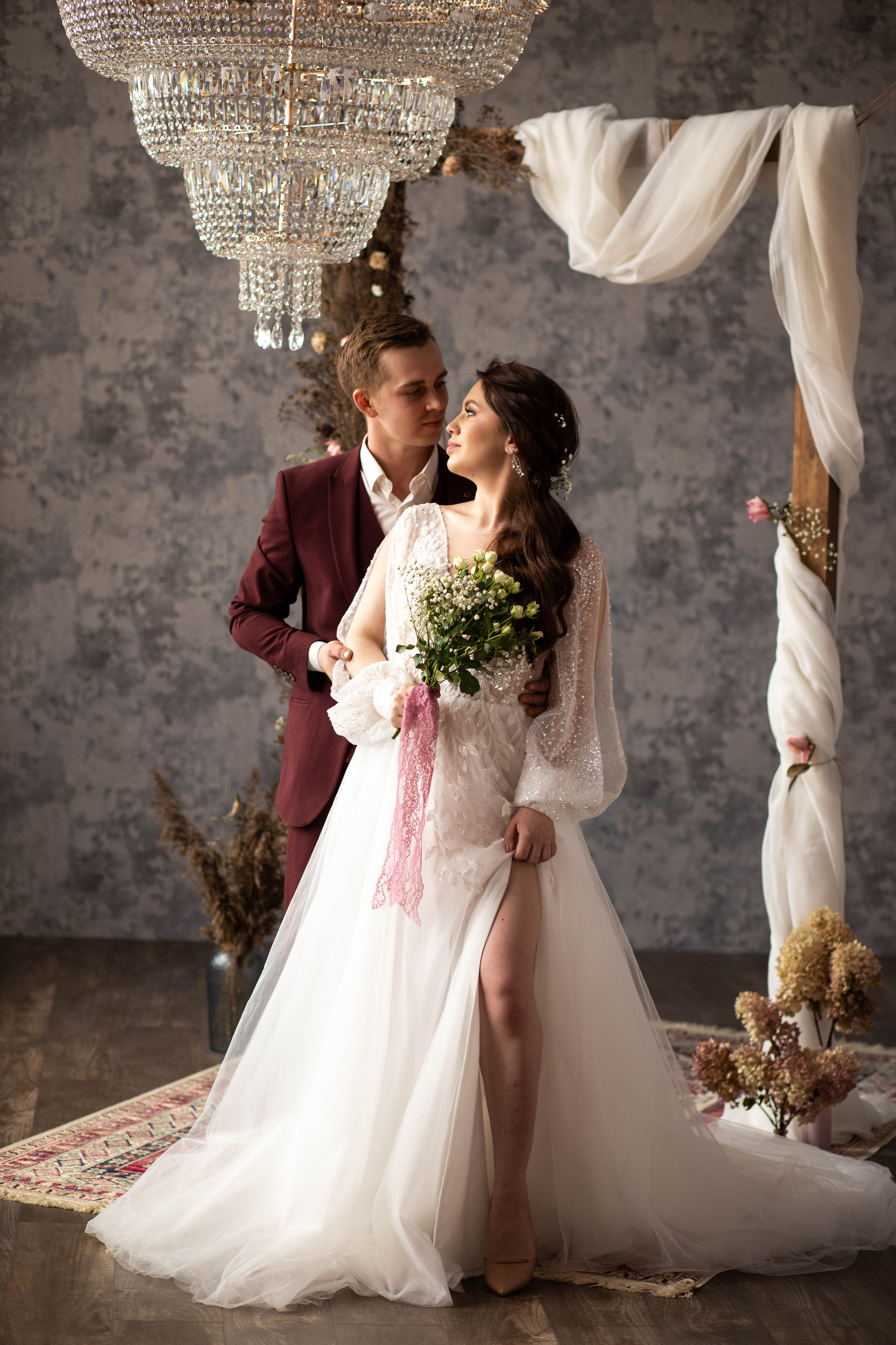 Свадьба в студии «Бруклин». Семейный и женский фотограф Кемерово Мария Степ