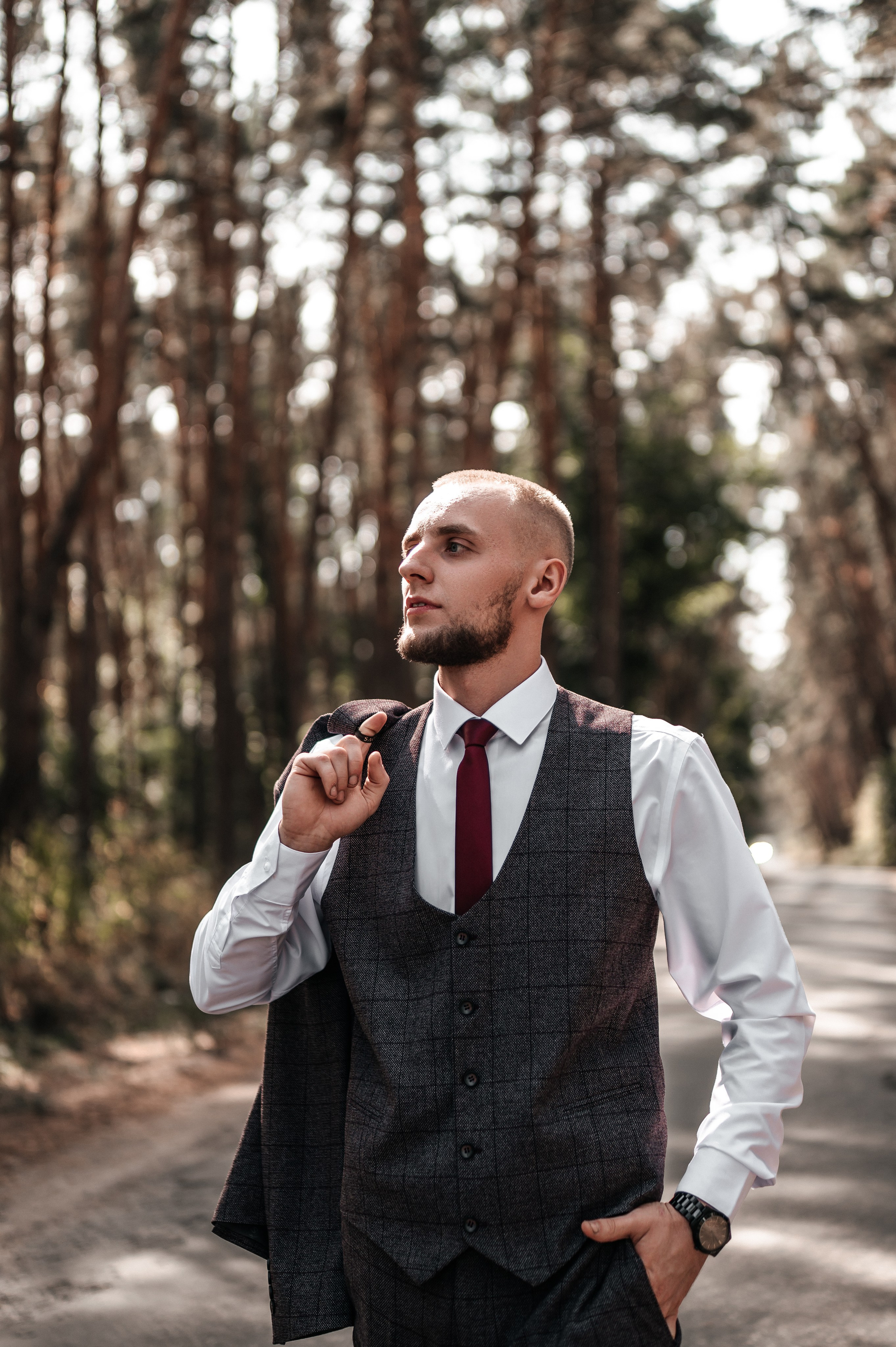 Максим и Наталья. Сборы, прогулка. Фотограф Екатерина Бочарникова