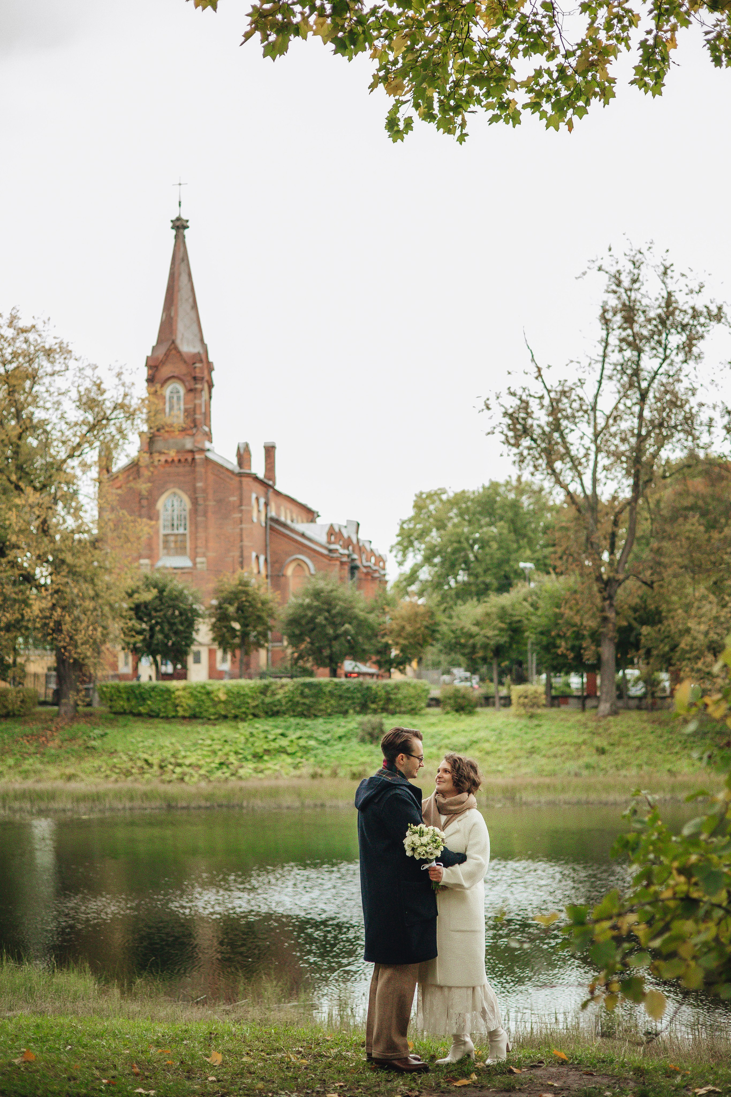 Антон & Даша. Царское Село, осень. Свадебный и семейный фотограф Пушкин Царское Село СПБ Питер Санкт-Петербург и Рязань Ольга Козлова