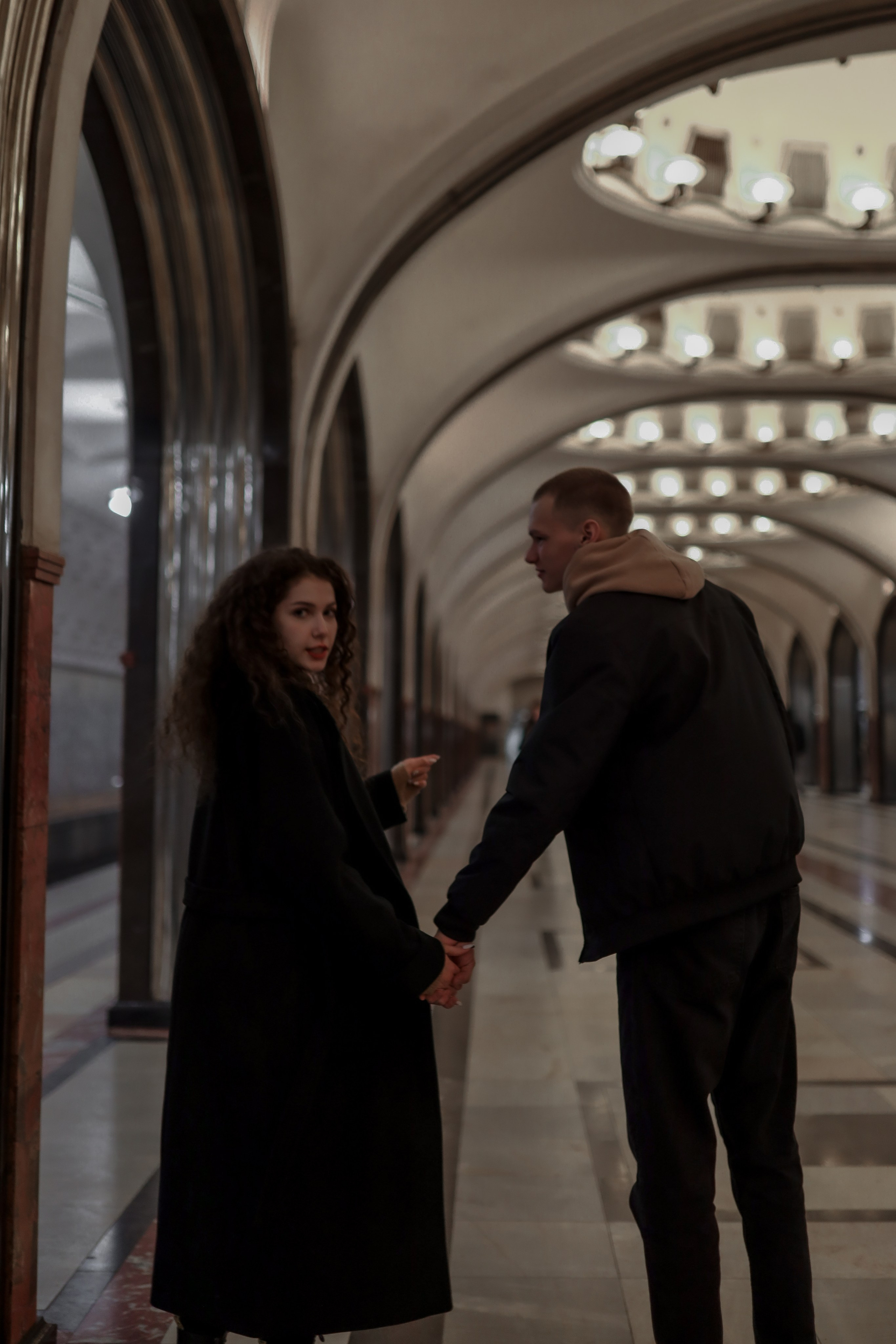 Метро Арина и Денис. Kharchenkotatianaweddingphoto