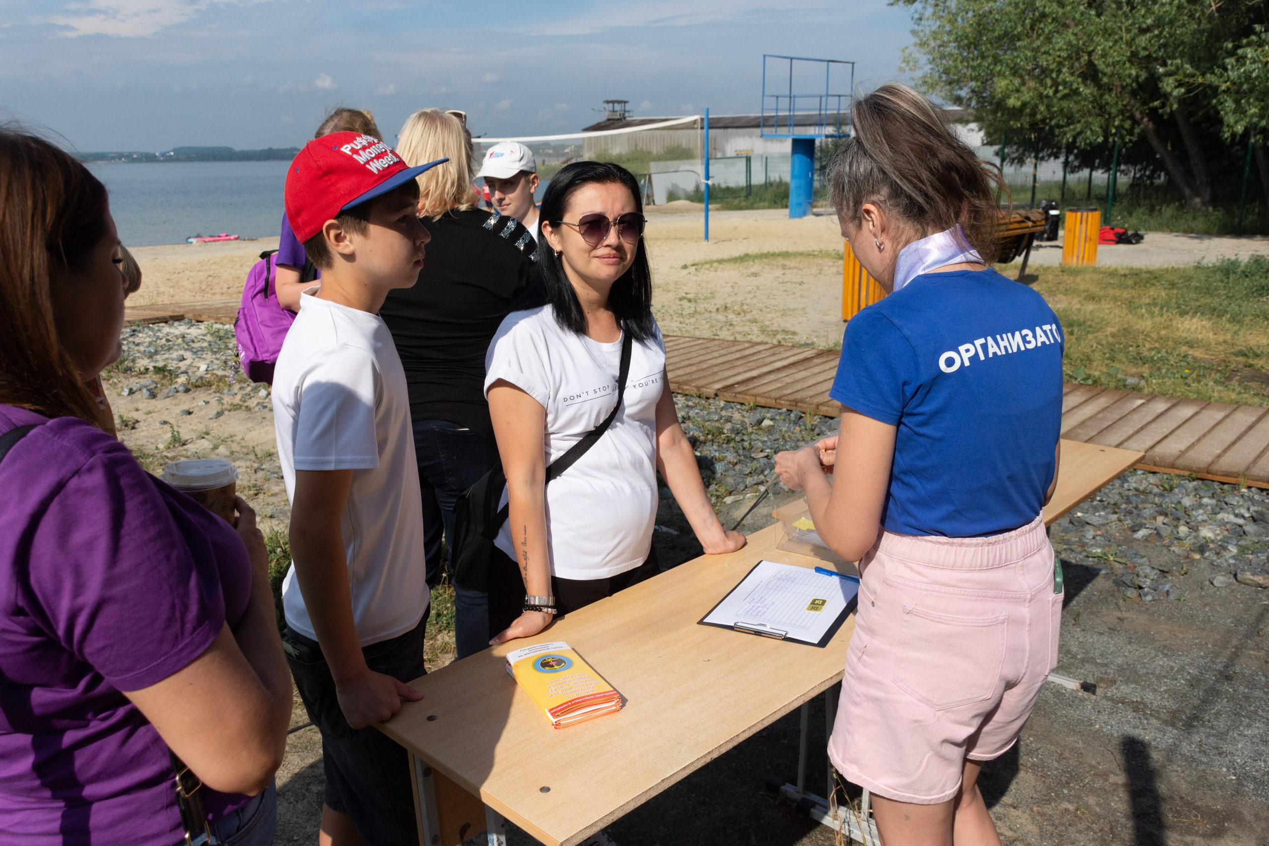 Урок по безопасности на воде (полный альбом). Фотограф Максим Буряк