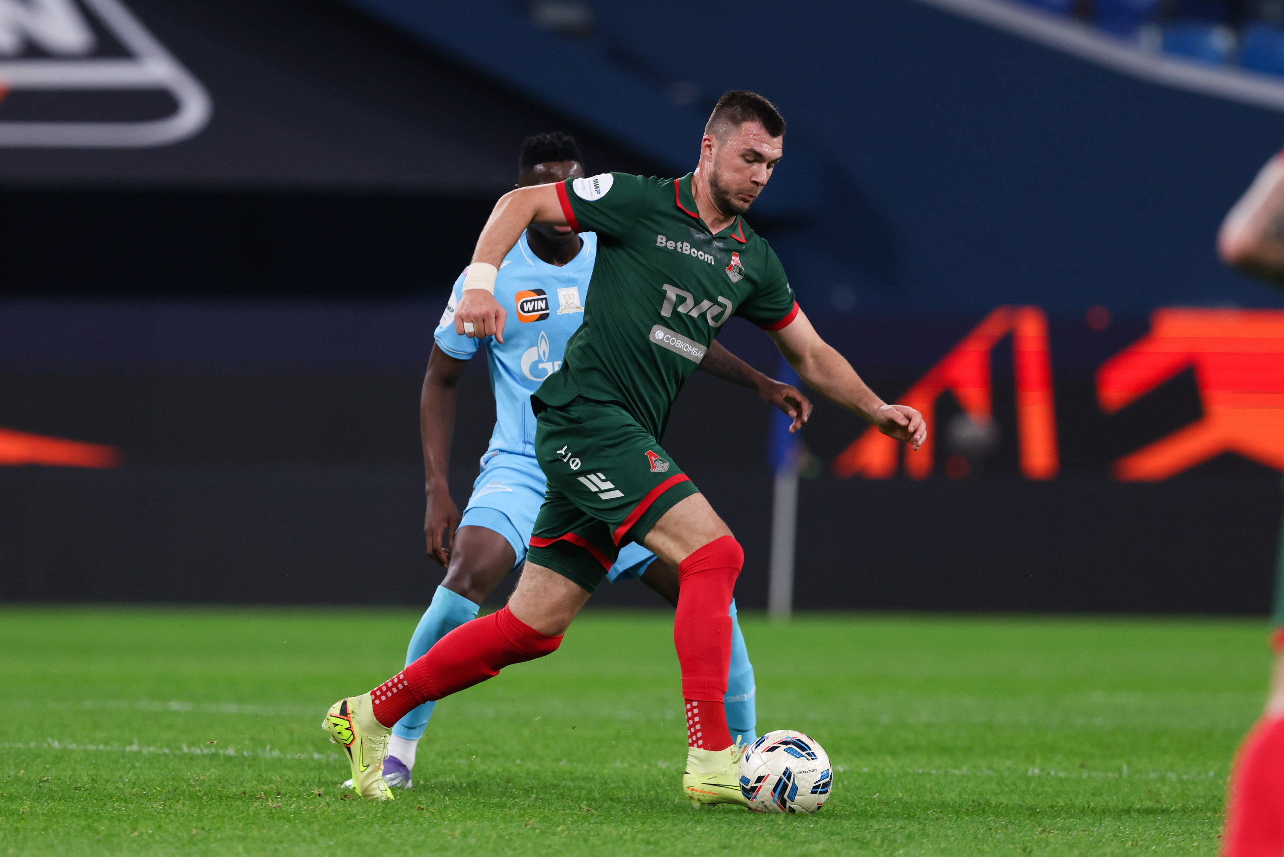 ФК «Зенит» — ФК «Локомотив» 14 тур РПЛ 01.11.2025. Спортивный и репортажный фотограф Антон Тереханов