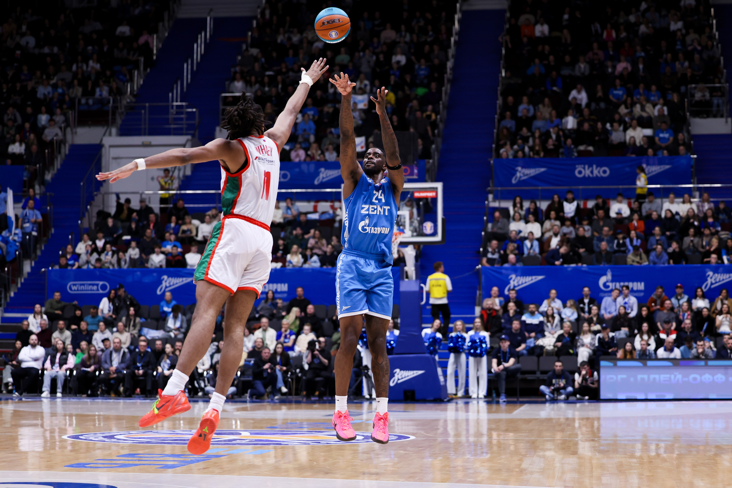 БК Зенит — БК Локомотив-Кубань 07.05.2025. Спортивный и репортажный фотограф Антон Тереханов