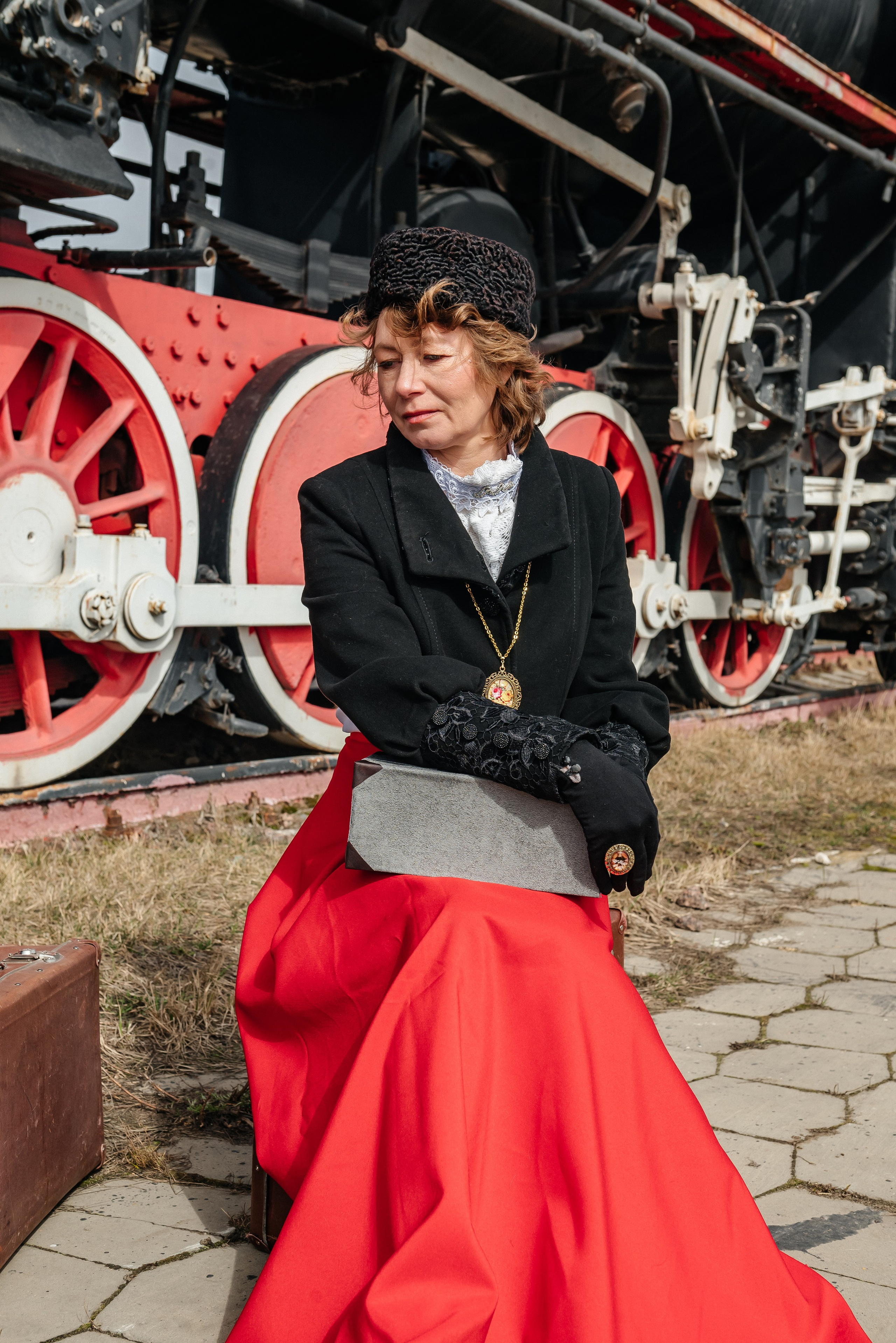 Наталья и Ретропоезд. Свадебный и семейный фотограф в Дзержинске Екатерина Шулакова