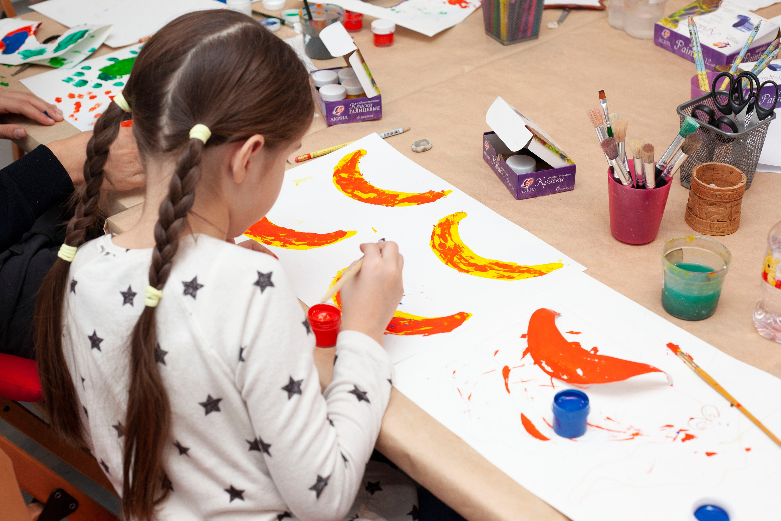 Детский мастер-класс в ММОМА. Stanislav Baryshev — People. Emotions. Atmosphere