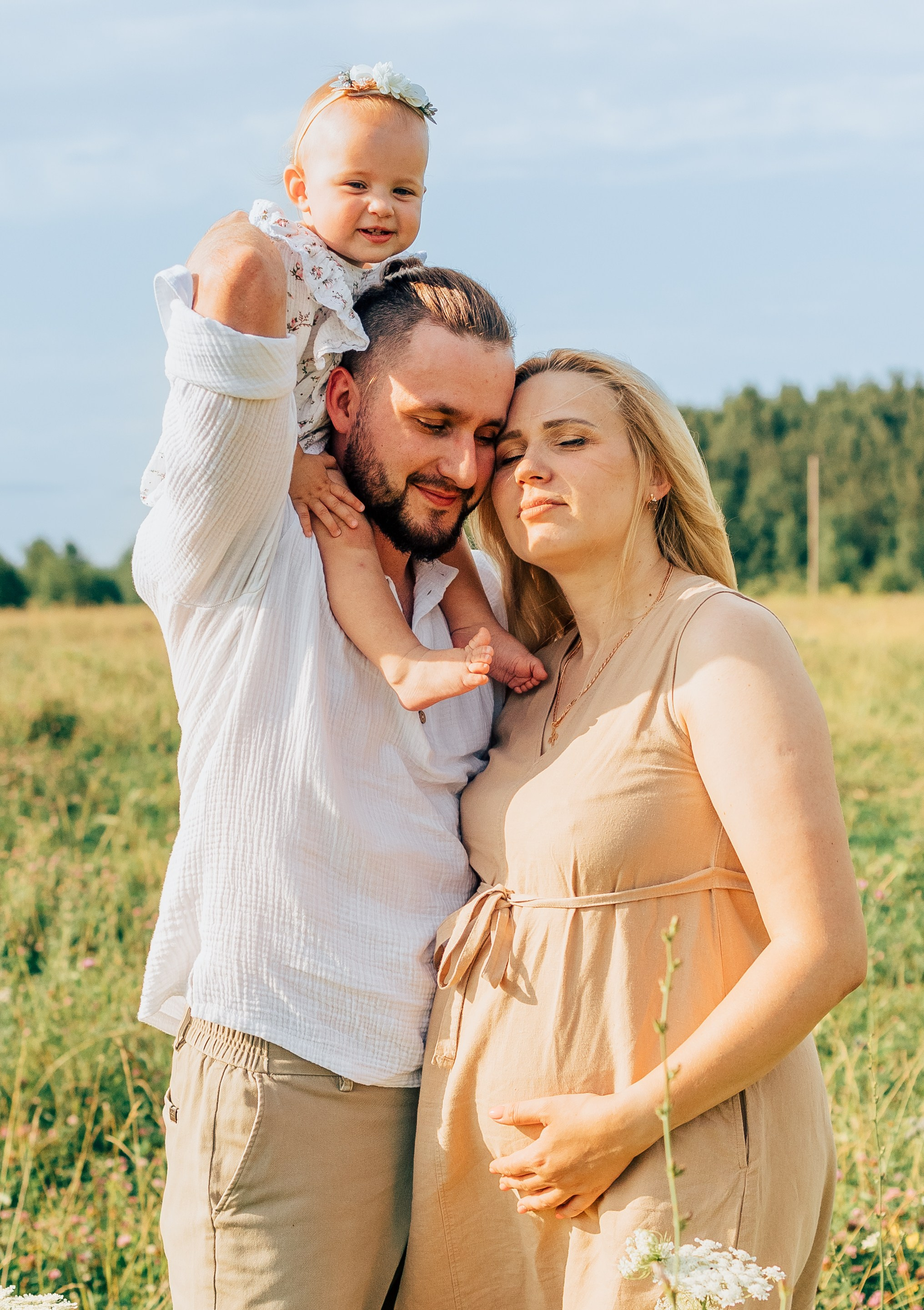 Еще чуть чуть и будет четверо. Фотограф Москва Светлана Кирюшина