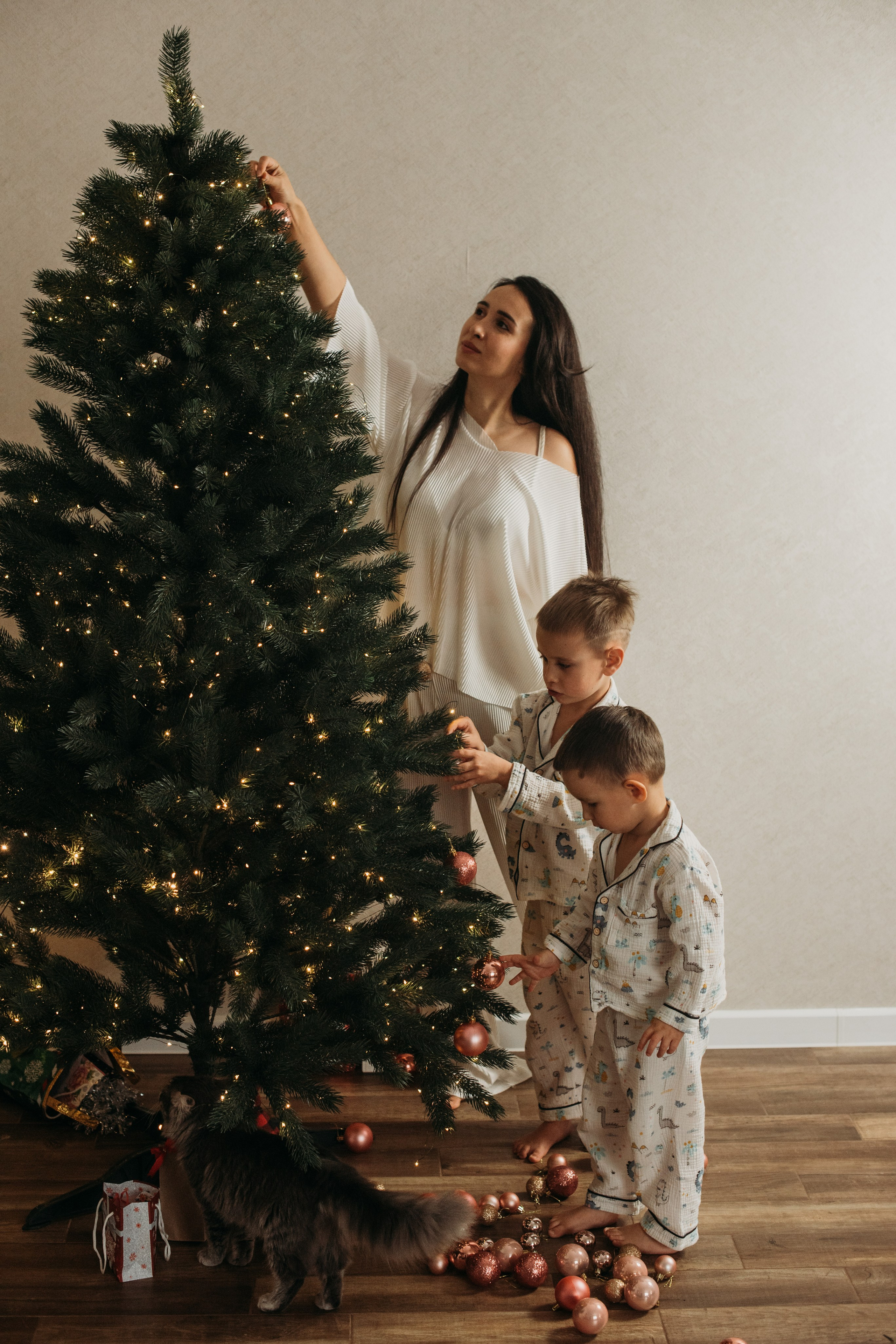 Домашний новый год. Детский и семейный фотограф выпускной альбом Приморско-Ахтарск