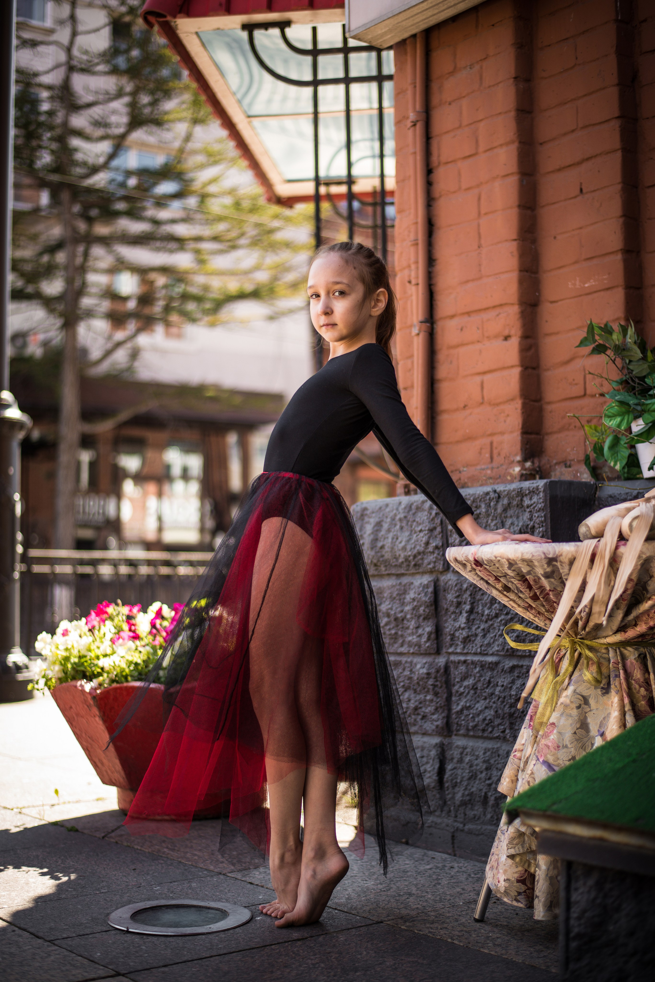 Балетная фотосессия. Варвара. Анастасия Чувилина Фотограф Омск