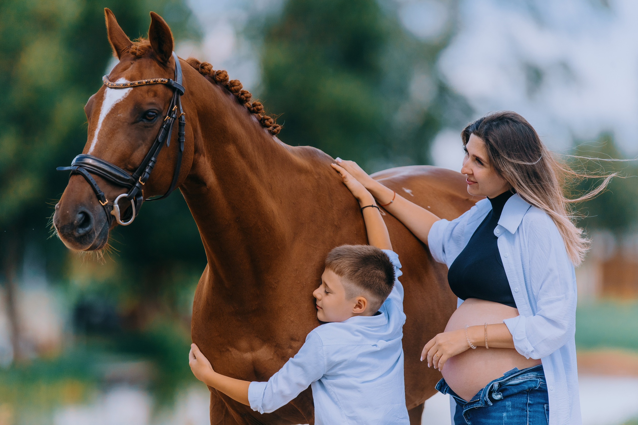 Лена, Серёжа, Петя и Брабус. Фотограф-анималист Ксендзова Кристина
