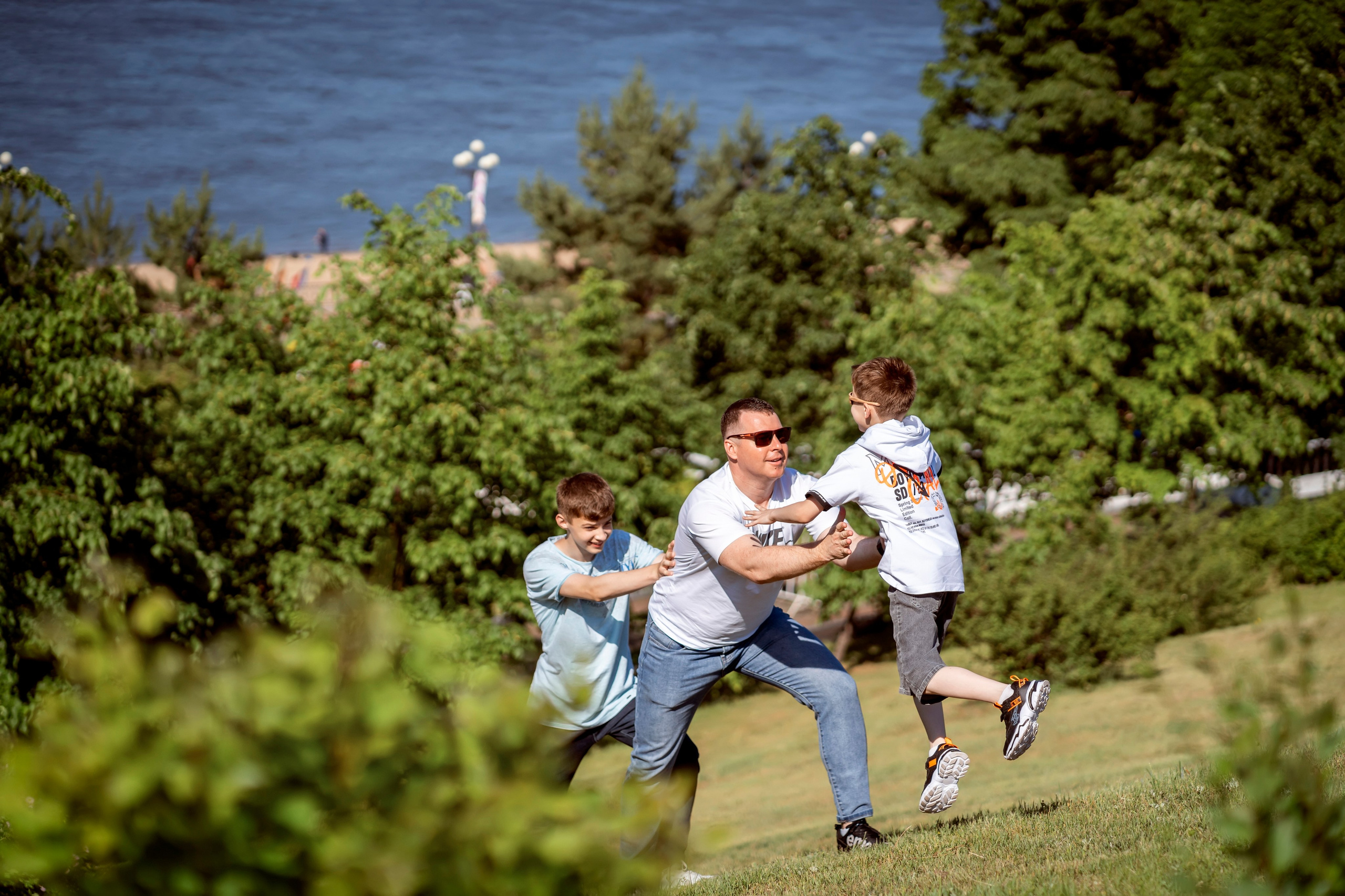 Летняя прогулка в парке. Семейный и детский фотограф в Хабаровске Анна Гриневич