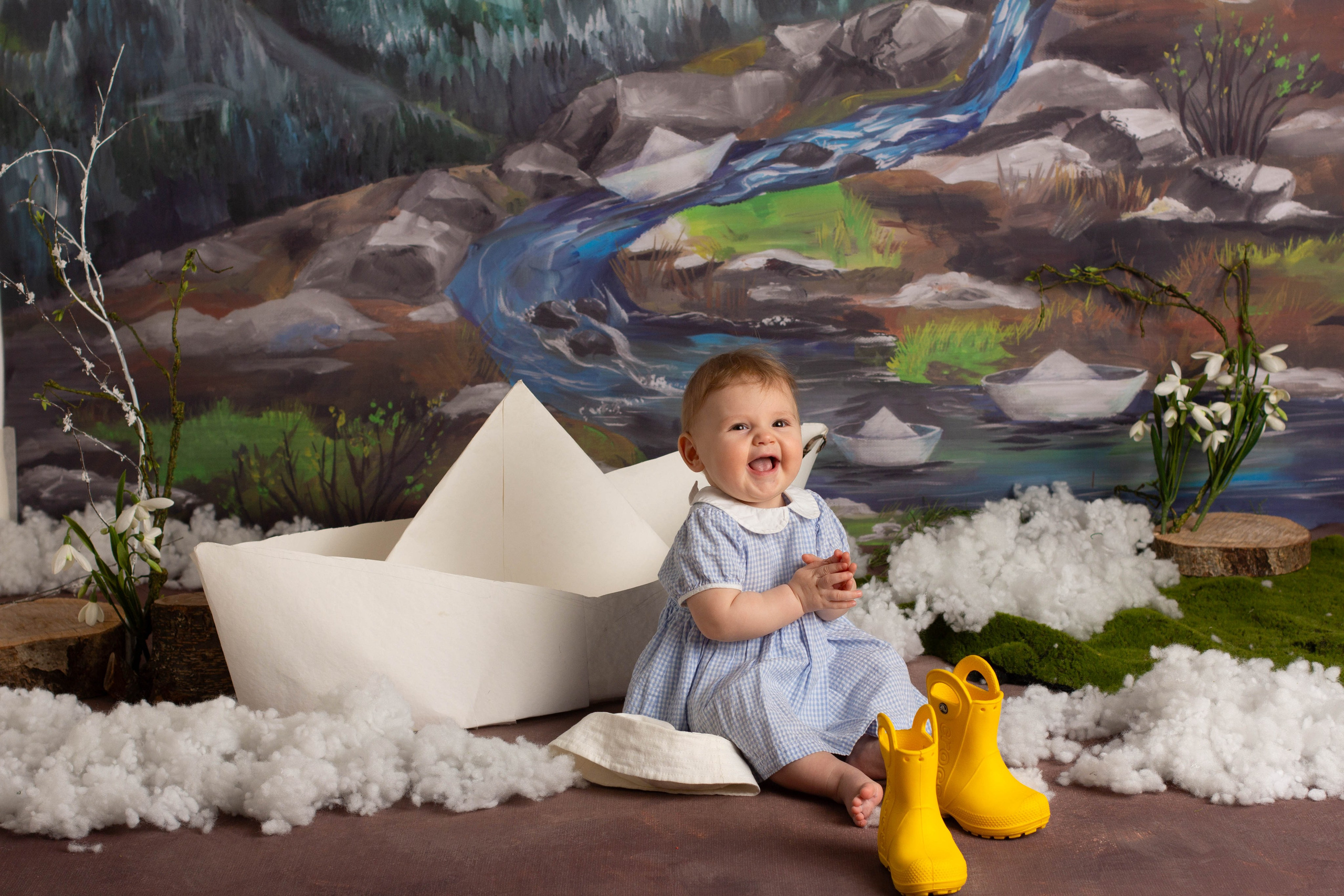 Фото-проекты (тыквенный, арбузный, весенний). Детский и семейный фотограф в Москве и МО