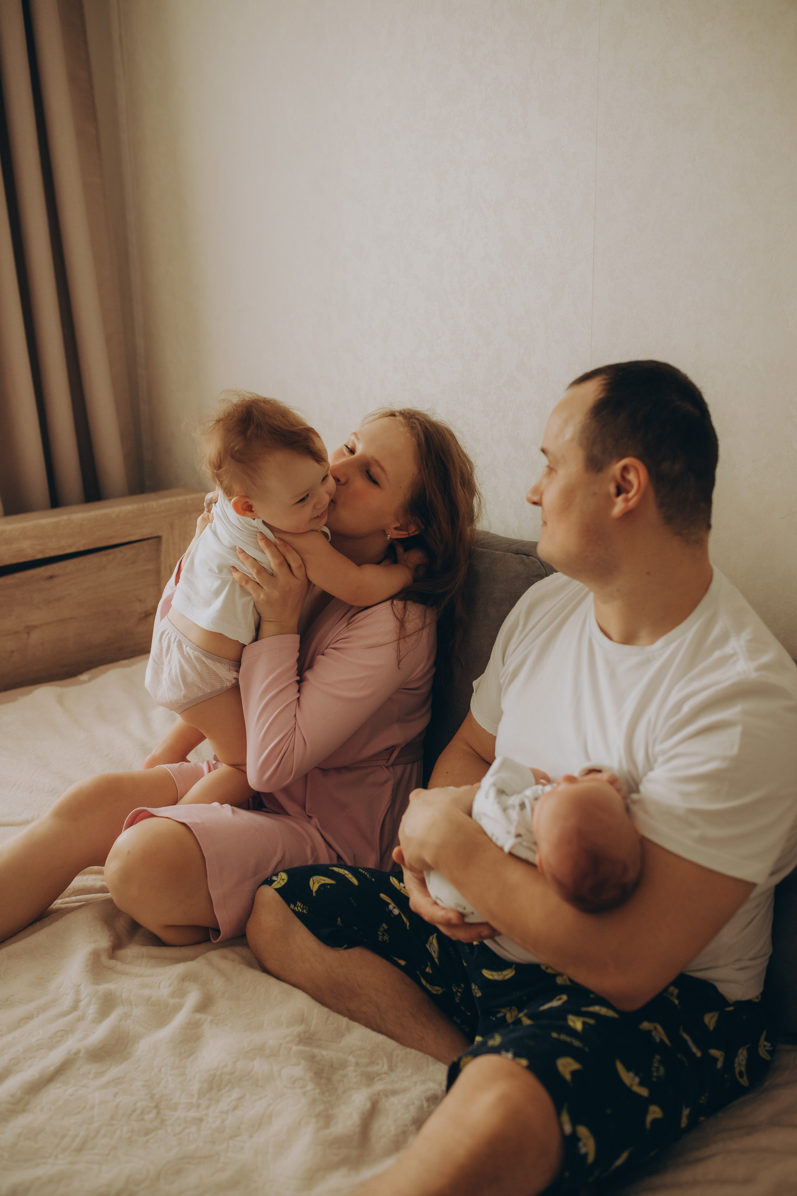 Первый месяц Лёвушке. Семейный и детский фотограф город Тында Дарья