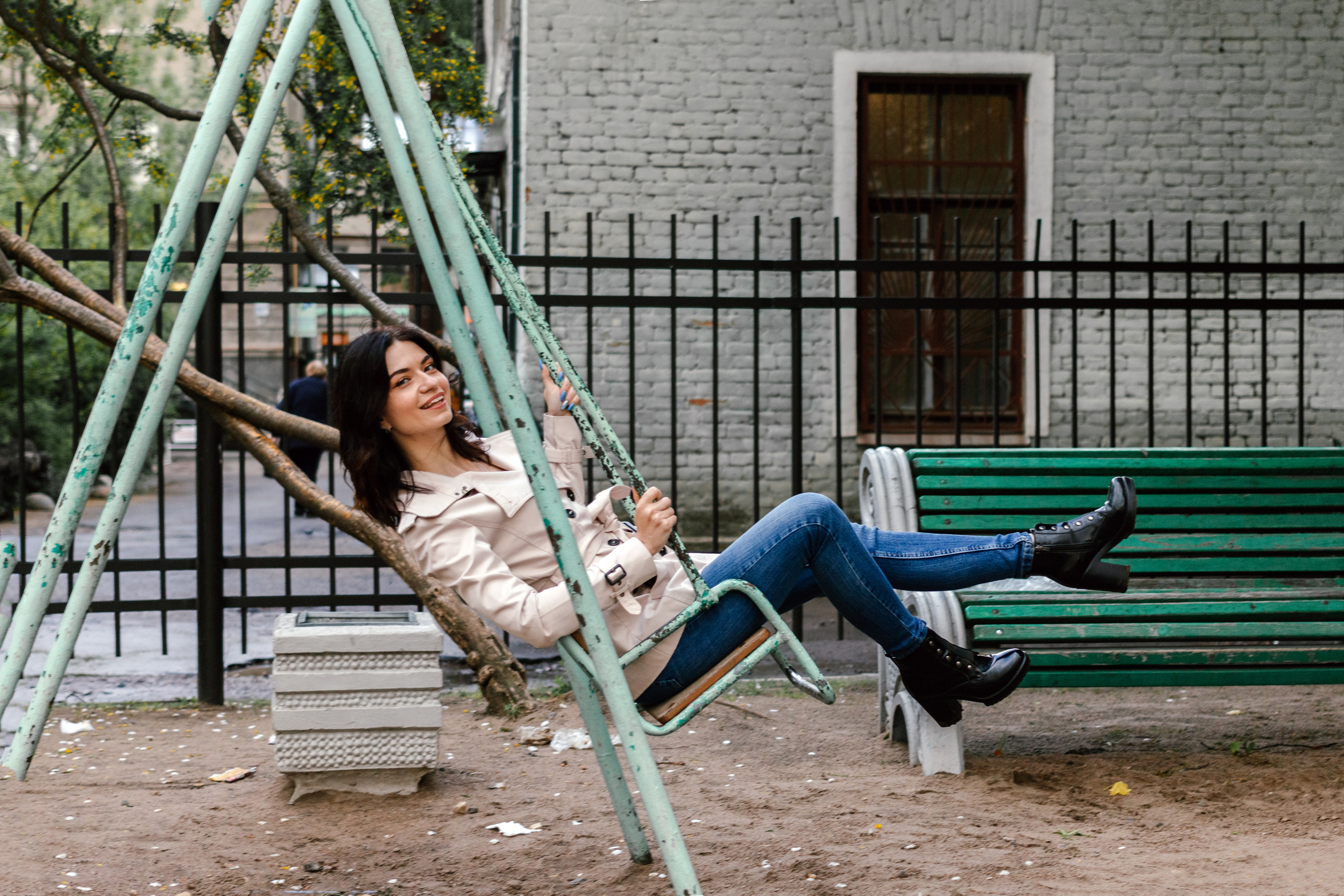 Девушка на прогулке. Семейный, Детский, Репортажный фотограф в Санкт-Петербурге Погодина Лю