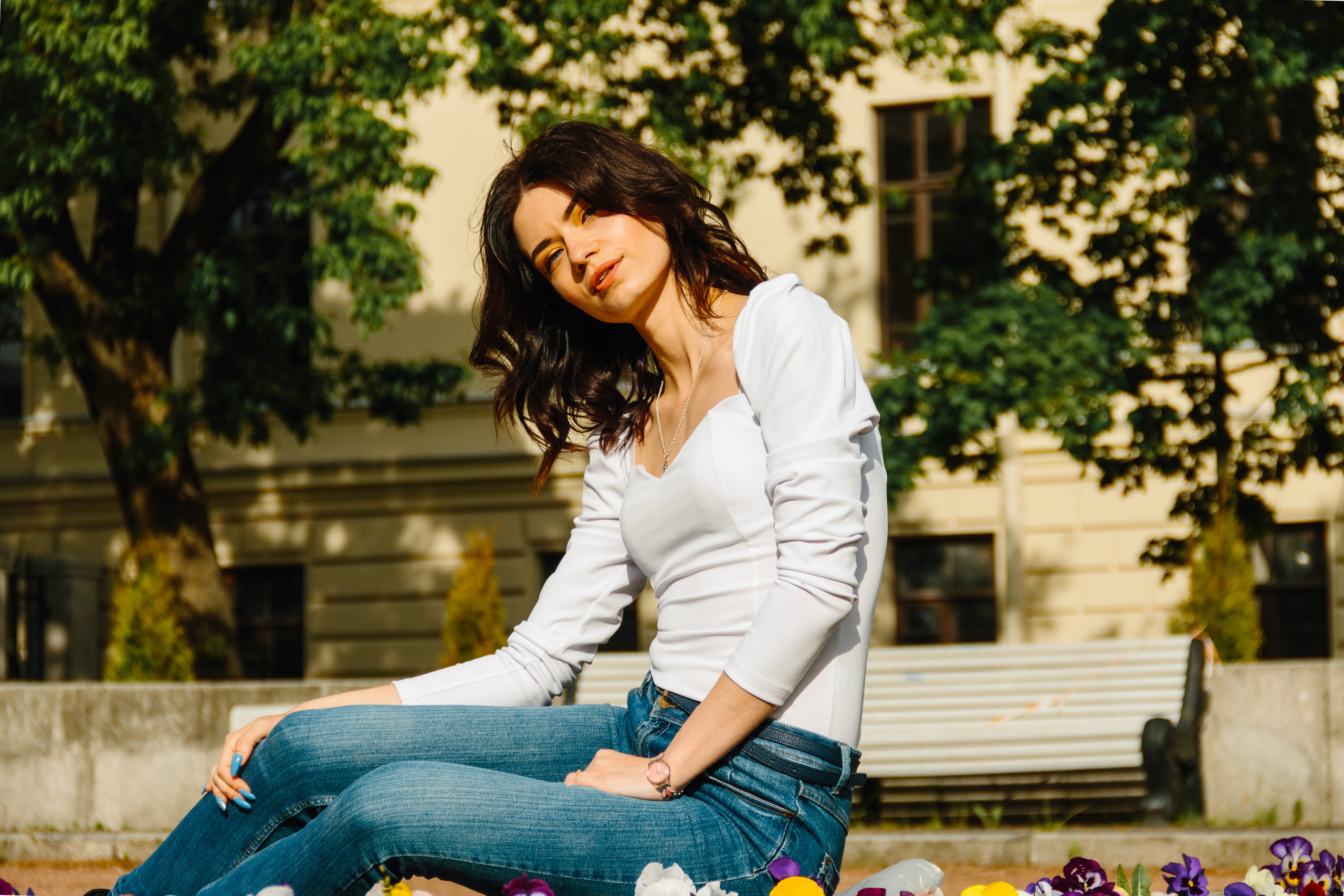 Девушка на прогулке. Семейный, Детский, Репортажный фотограф в Санкт-Петербурге Погодина Лю