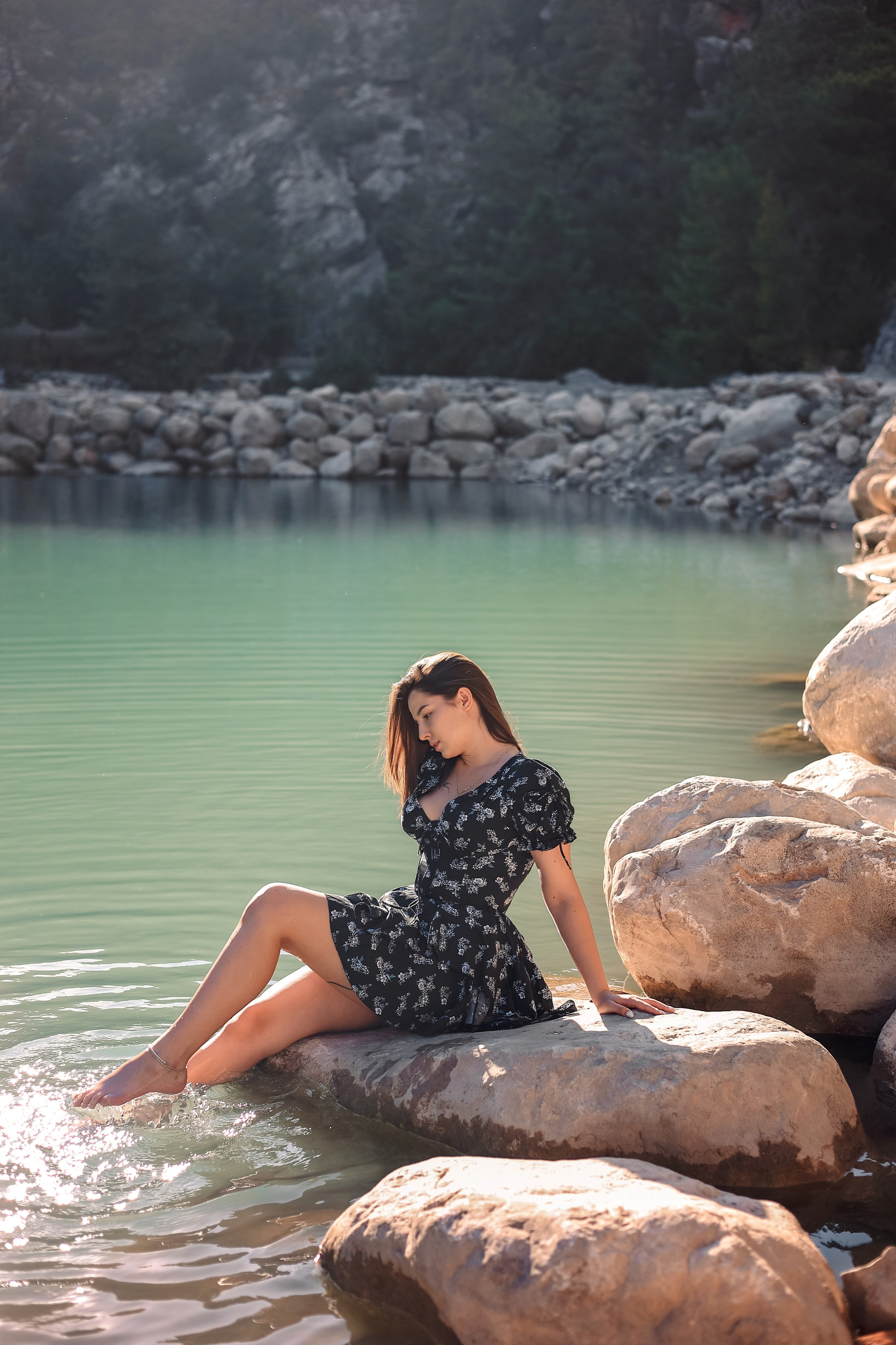 Photoshooting in canyon Goynuk (Kemer)