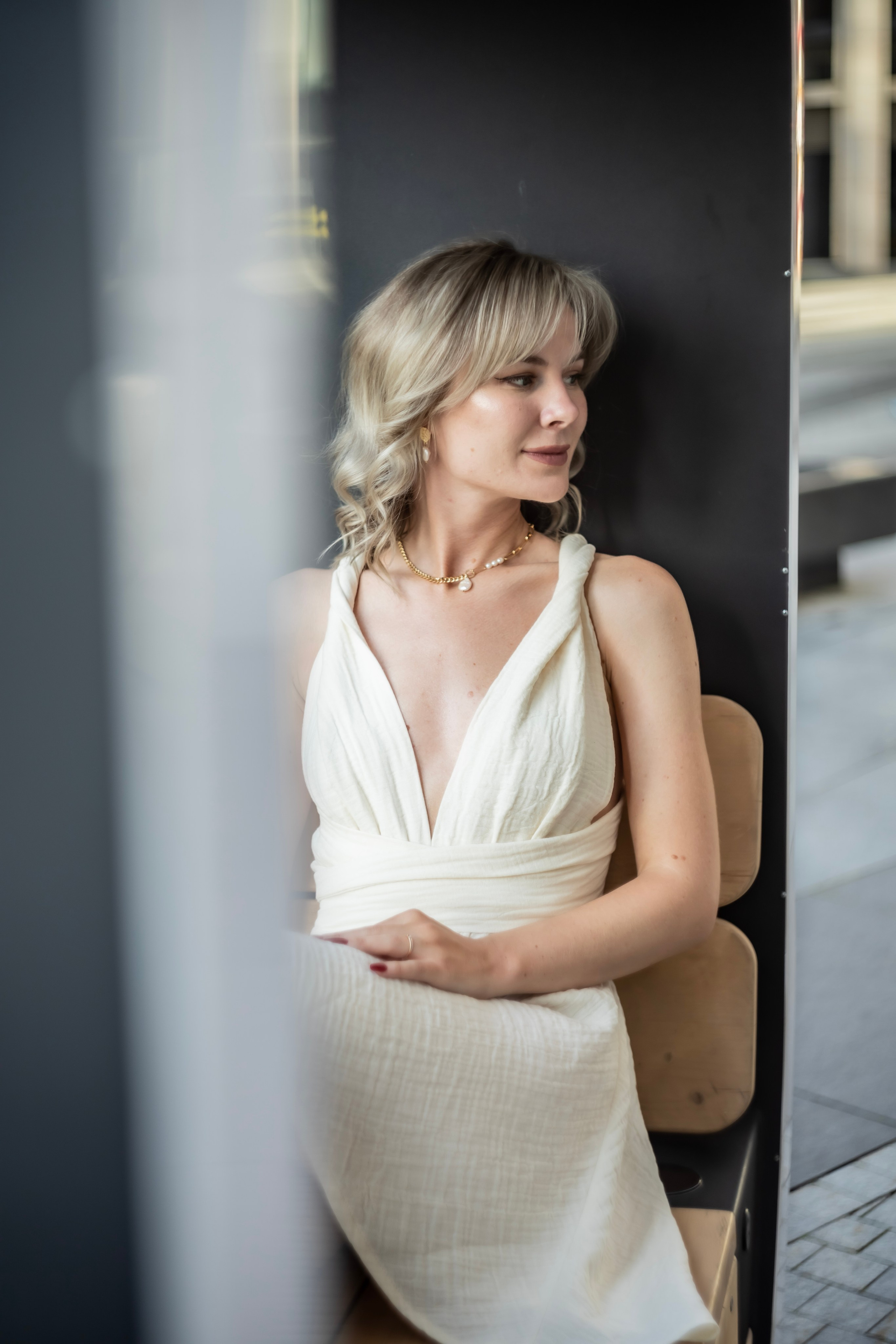 Невская ратуша и Большеохтинский мост (2025). Драчёва Елена портретный фотограф Санкт-Петербург