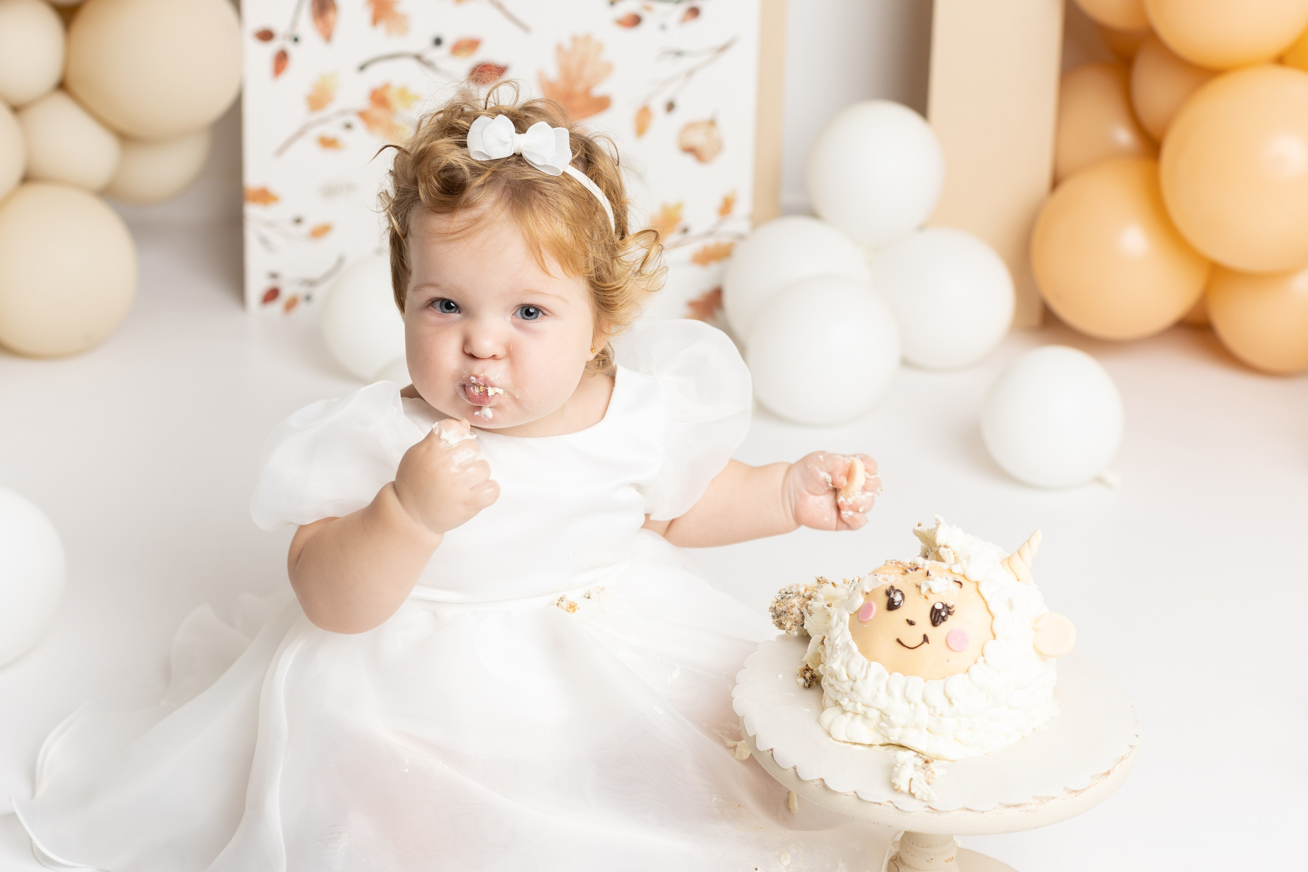 Фотосессия к первому дню рождения. Фотограф новорожденных, детский фотограф в г. Оренбурге Екатерина Козлова